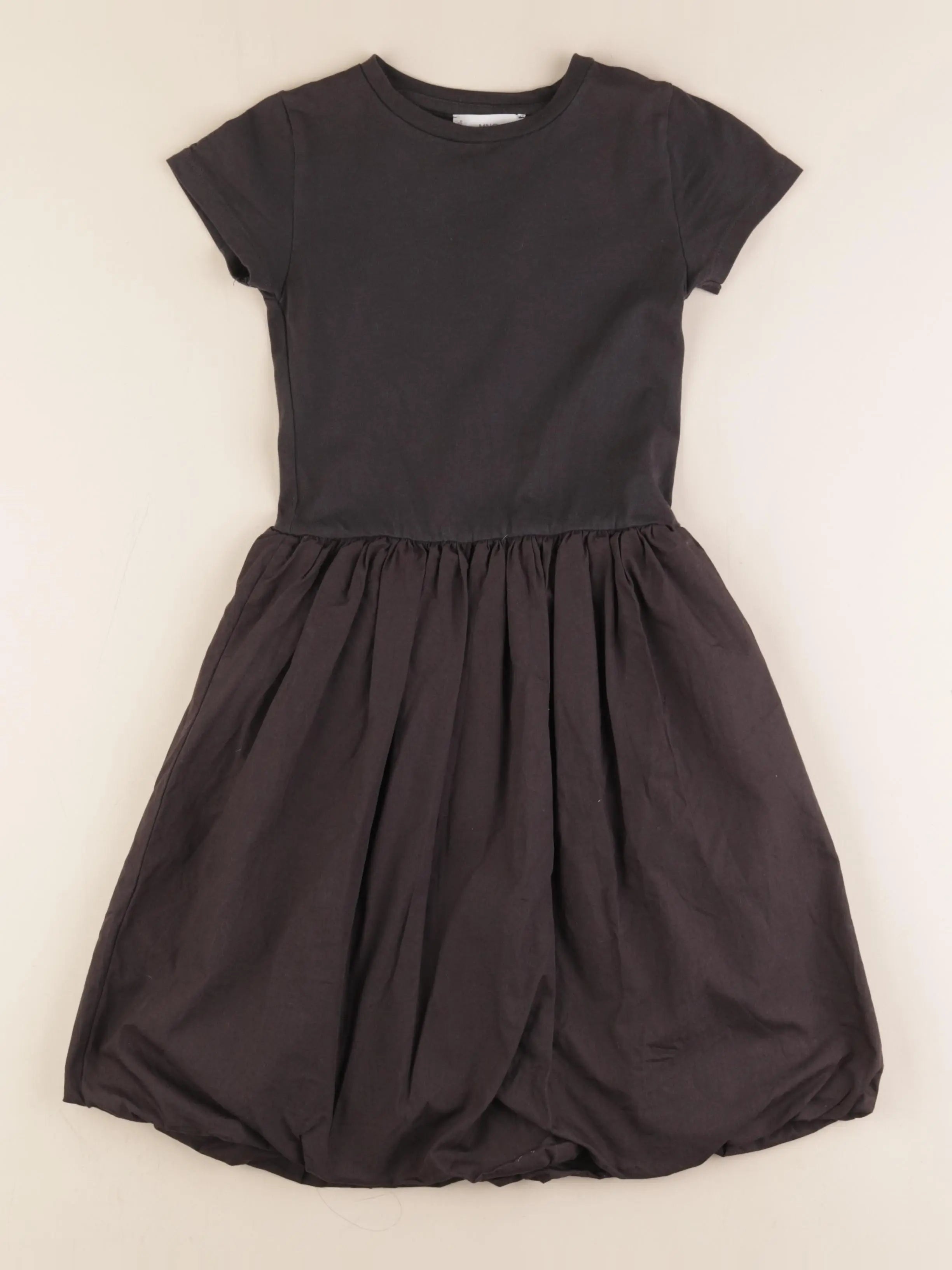 Mango - robe noir - 7/8 ans