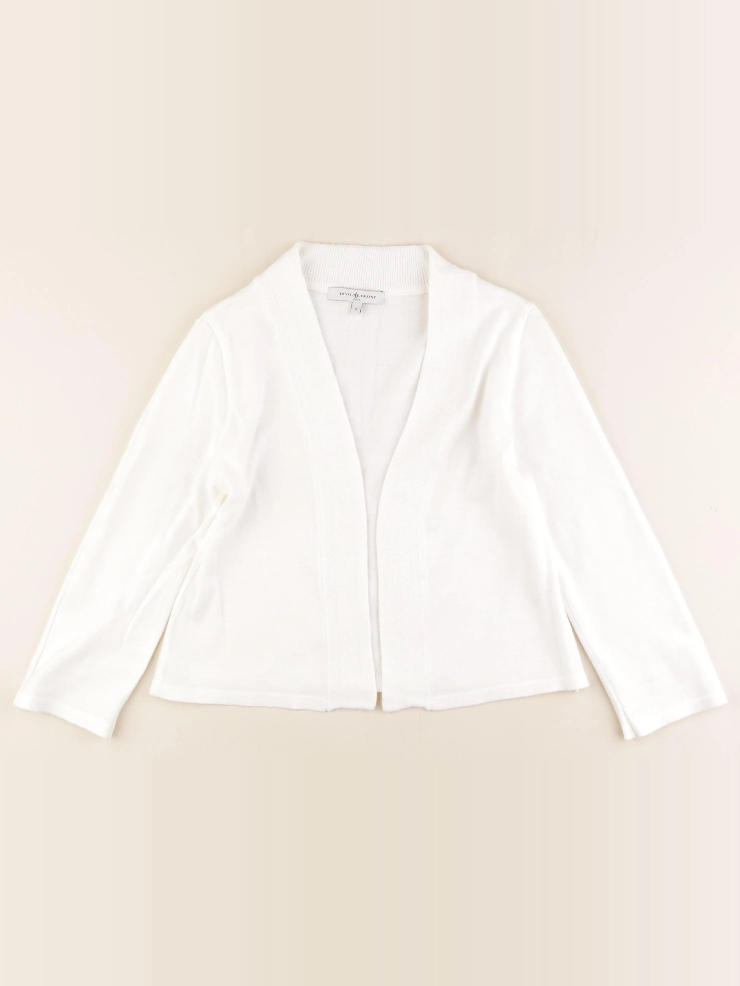 Envie de fraise - gilet grossesse blanc - s