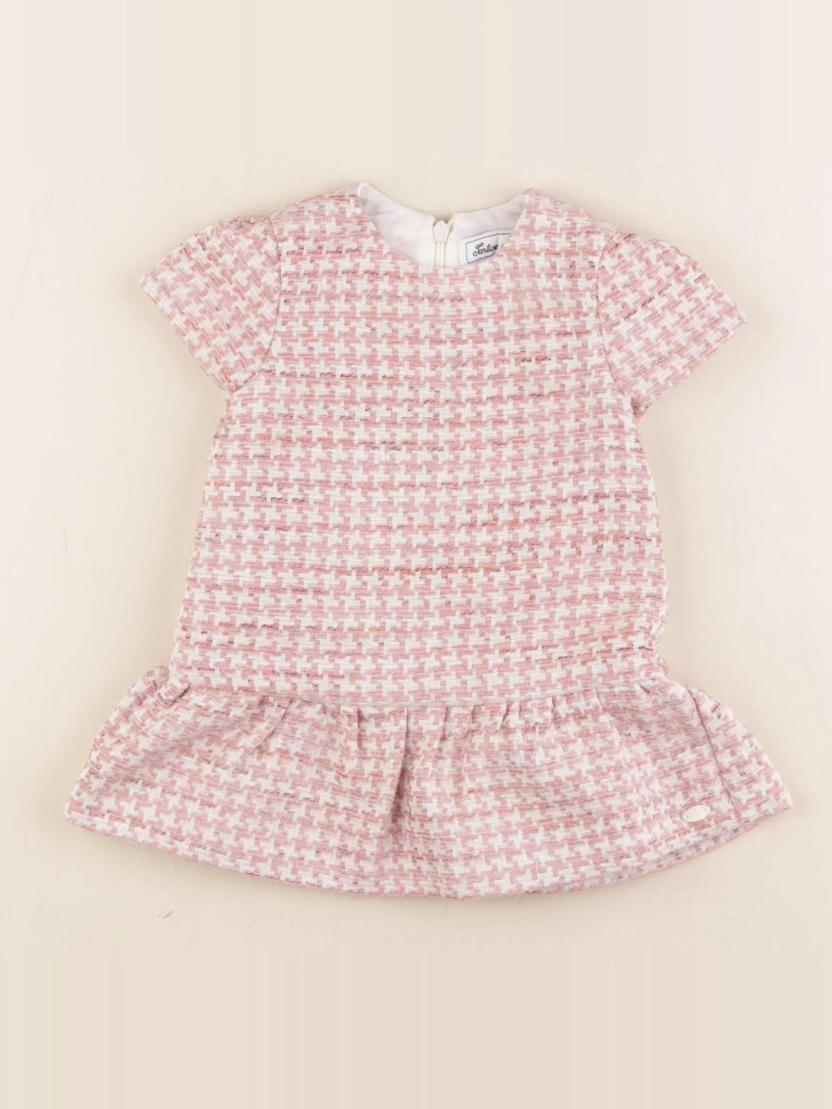 Tartine & Chocolat - robe rose - 9 mois