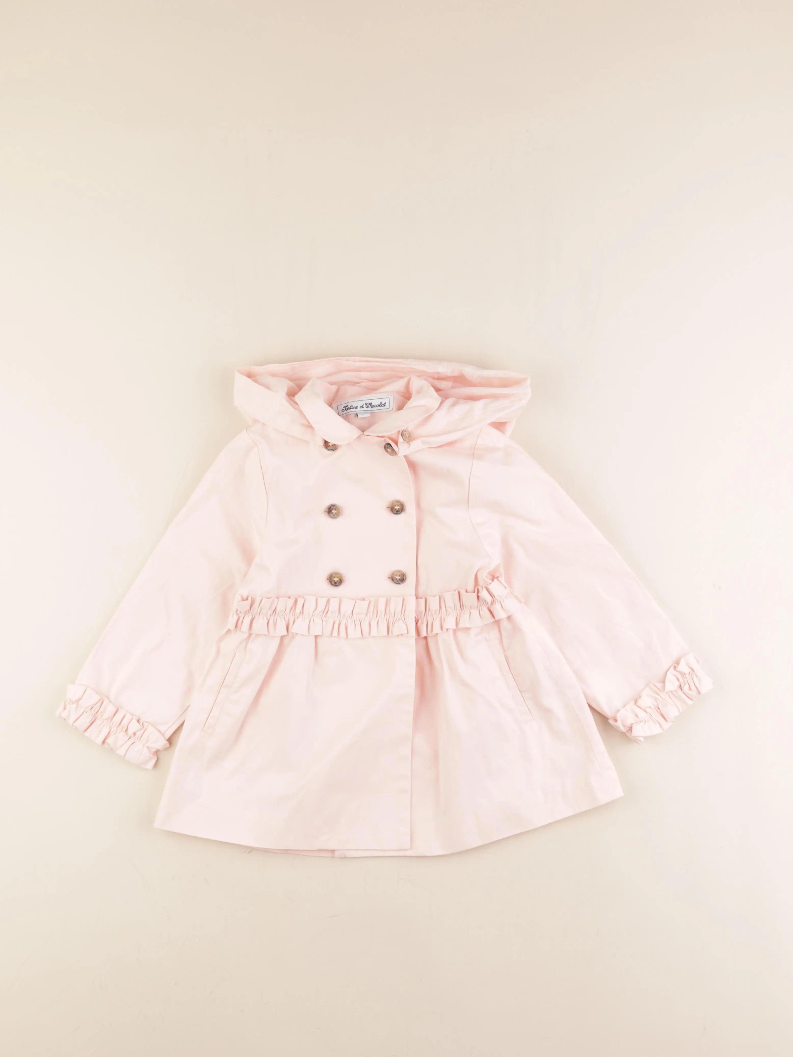 Tartine & Chocolat - trench rose - 3 ans