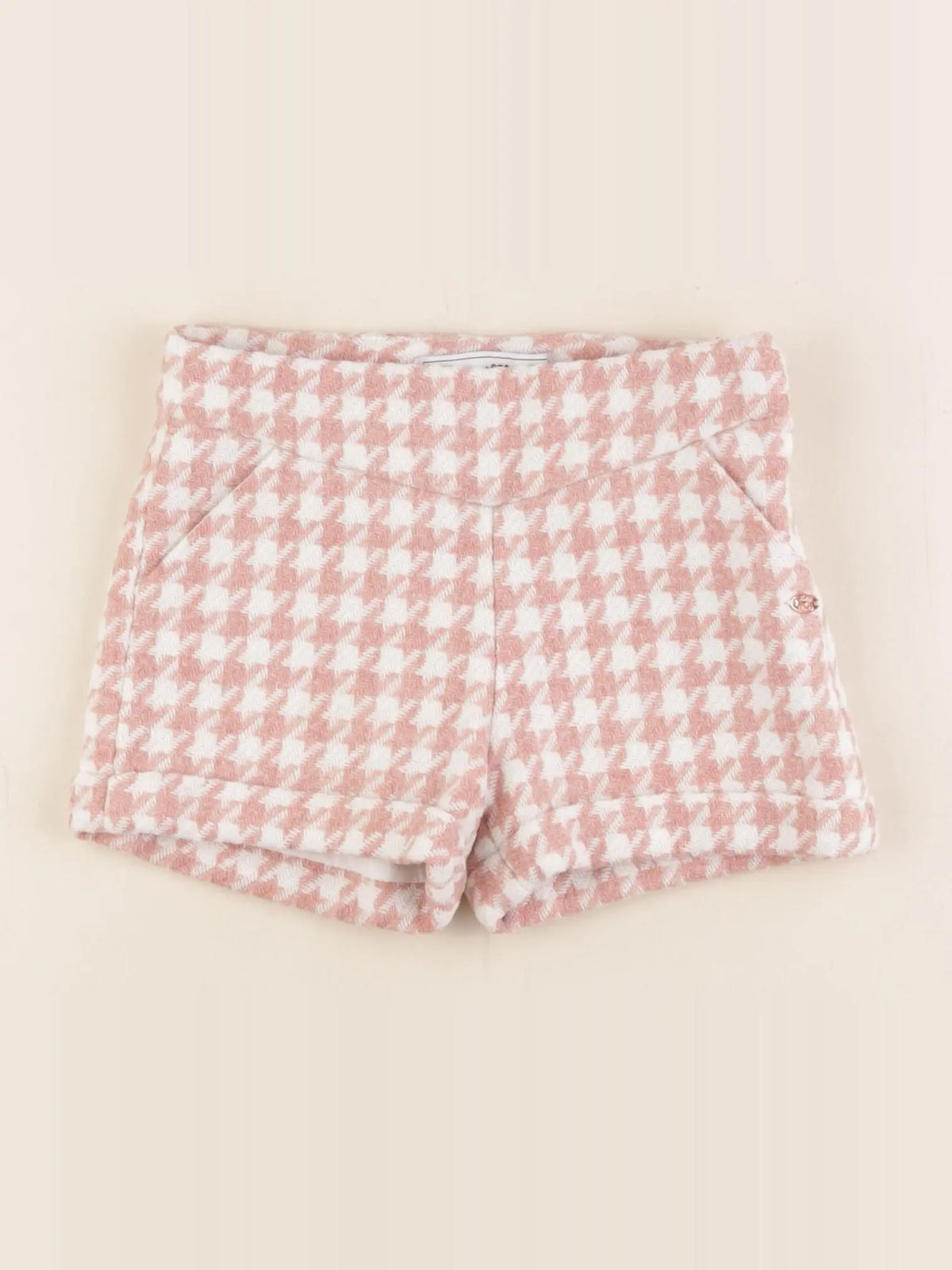 Tartine & Chocolat - short blanc, rose - 4 ans