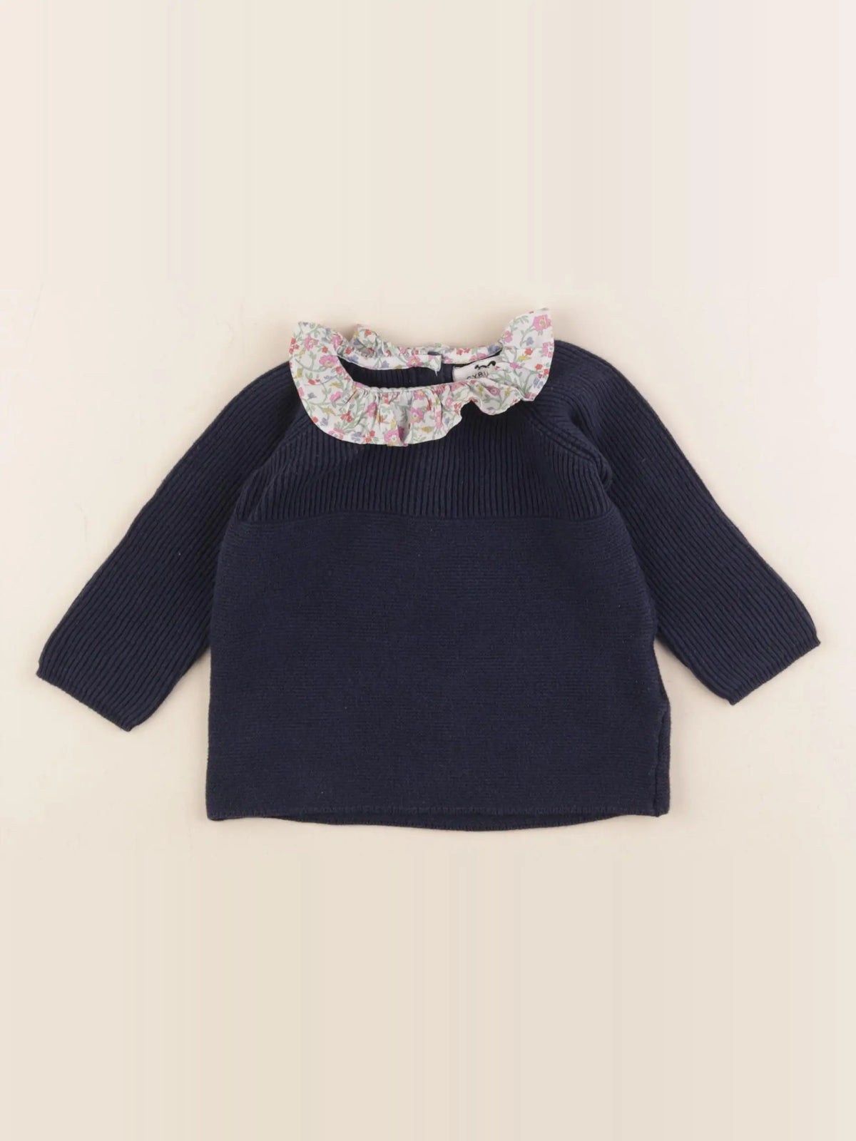 Cyrillus - robe bleu - 6 mois