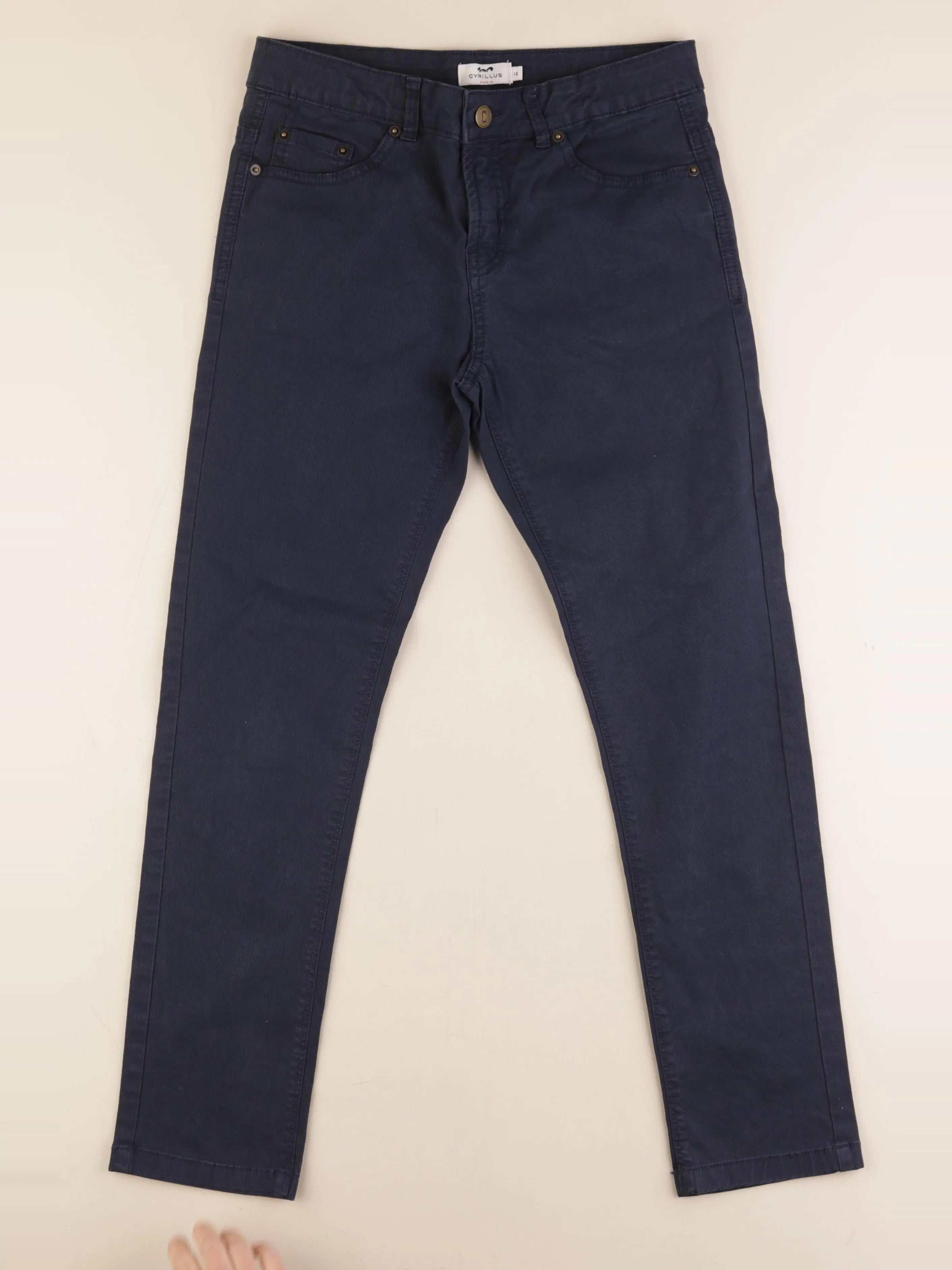 Cyrillus - pantalon bleu - 12 ans