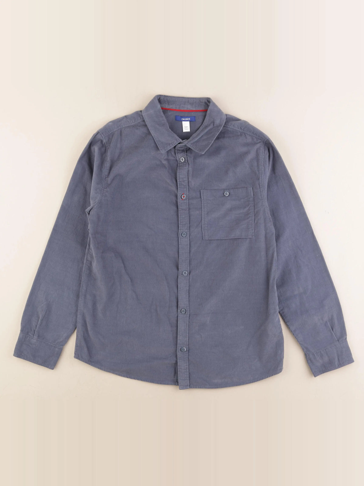 Okaidi - chemise bleu - 12 ans