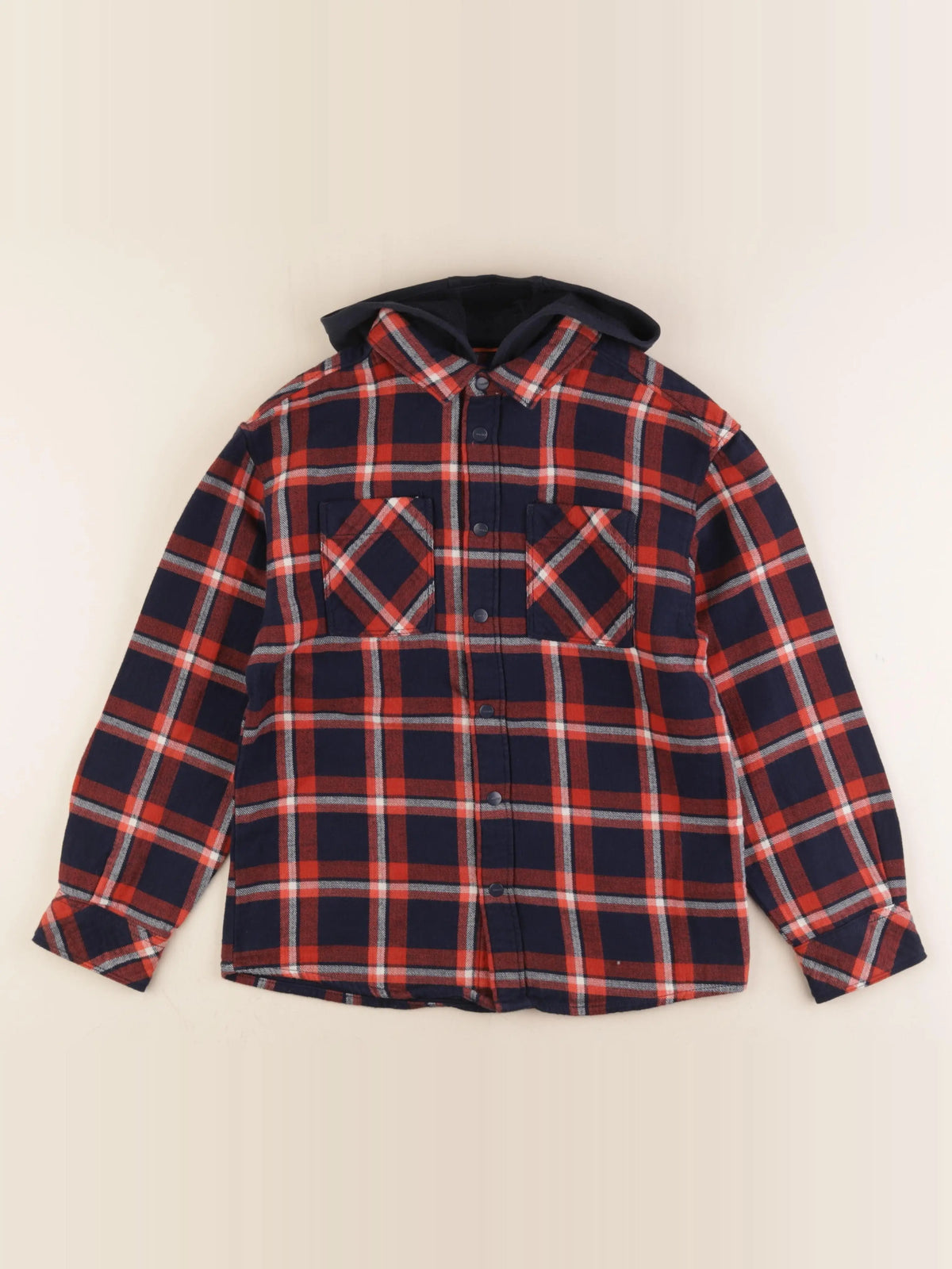 Okaidi - chemise rouge - 10 ans
