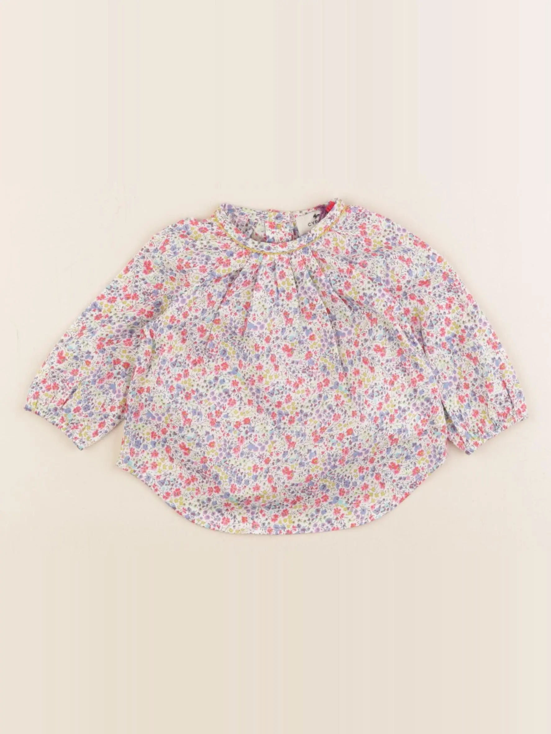 Cyrillus - blouse multicolore - 3 mois