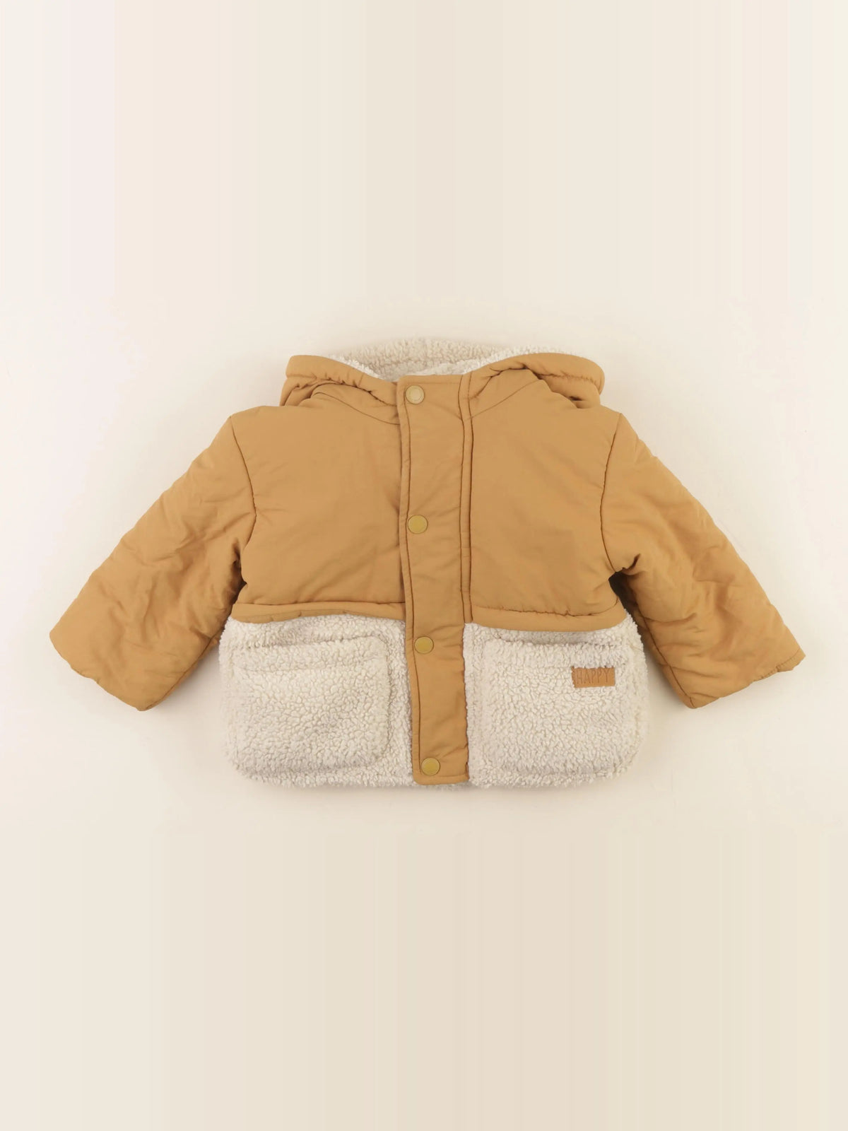 Tape à l'oeil - manteau marron, beige - 18 mois