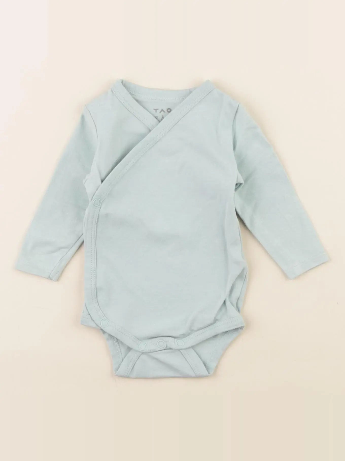 Tape à l'oeil - body vert - 0 mois