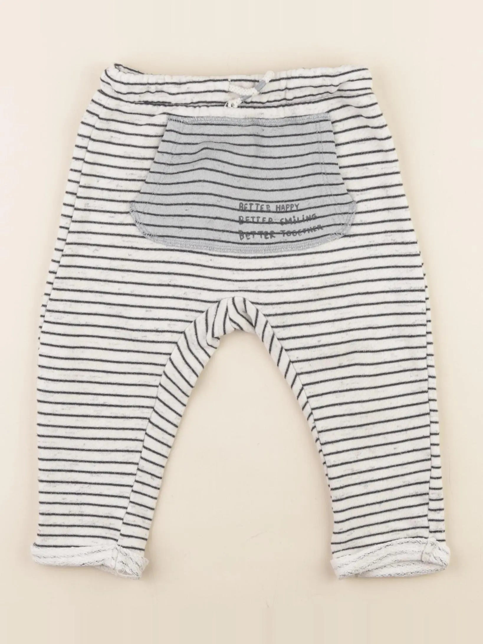 Zara - jogging gris, bleu - 18/24 mois