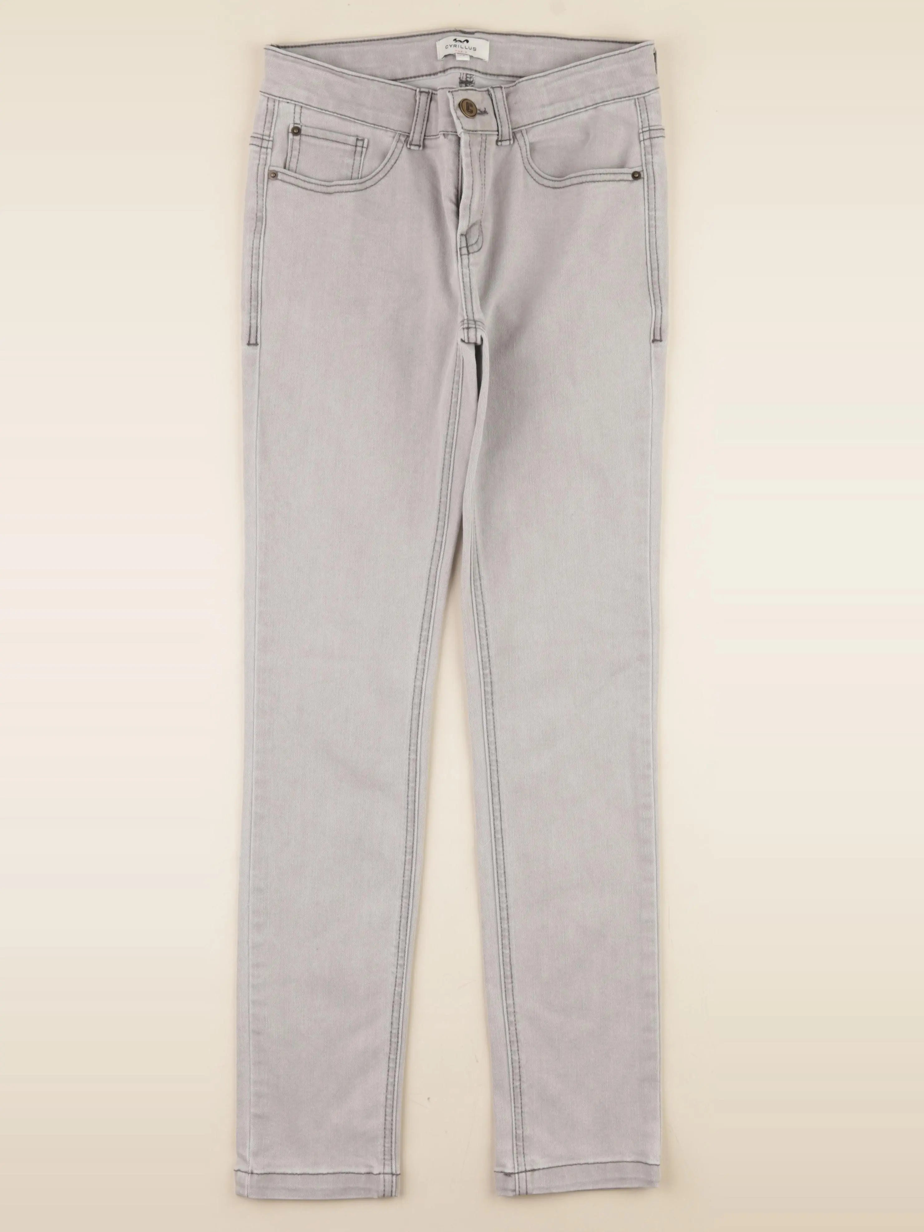 Cyrillus - jean gris - 12 ans