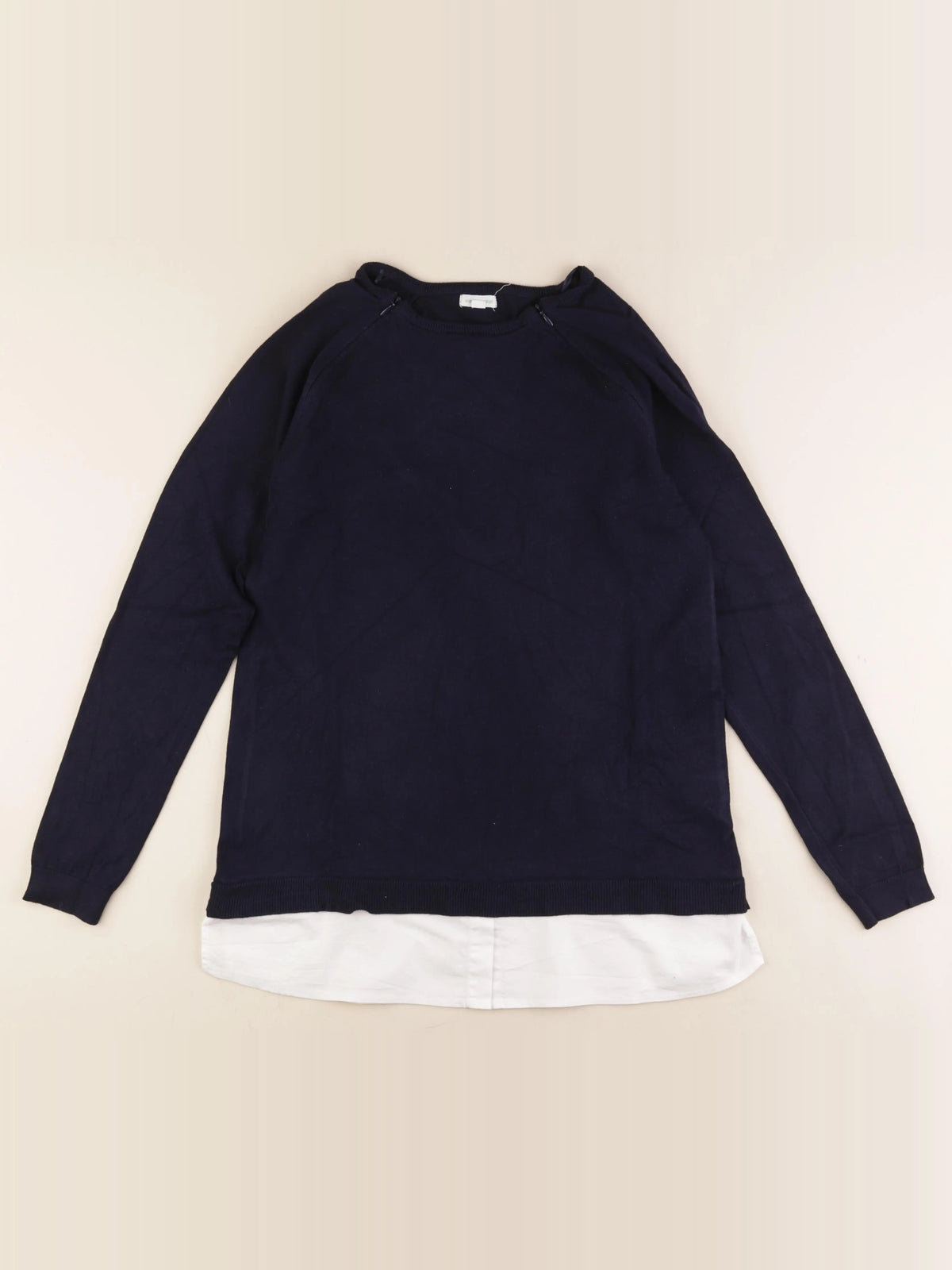 Vertbaudet - pull allaitement, grossesse bleu - 34 à 36