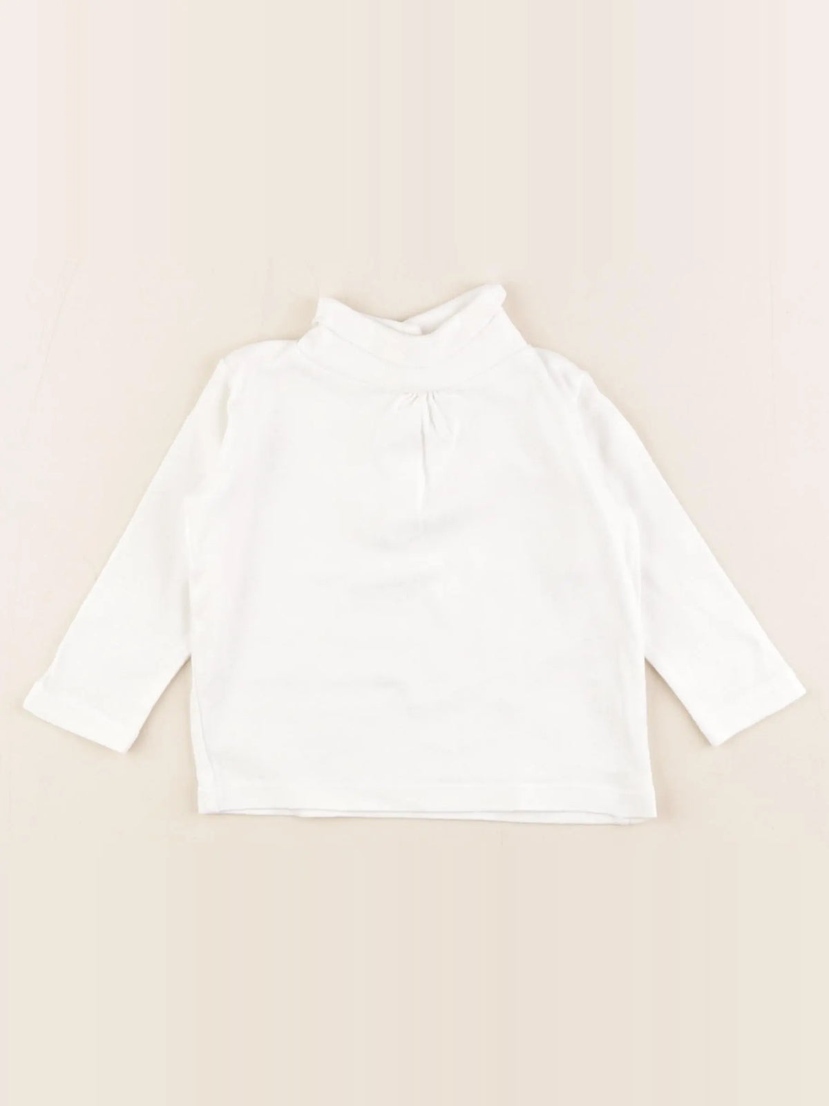 Boutchou - sous-pull blanc - 9 mois