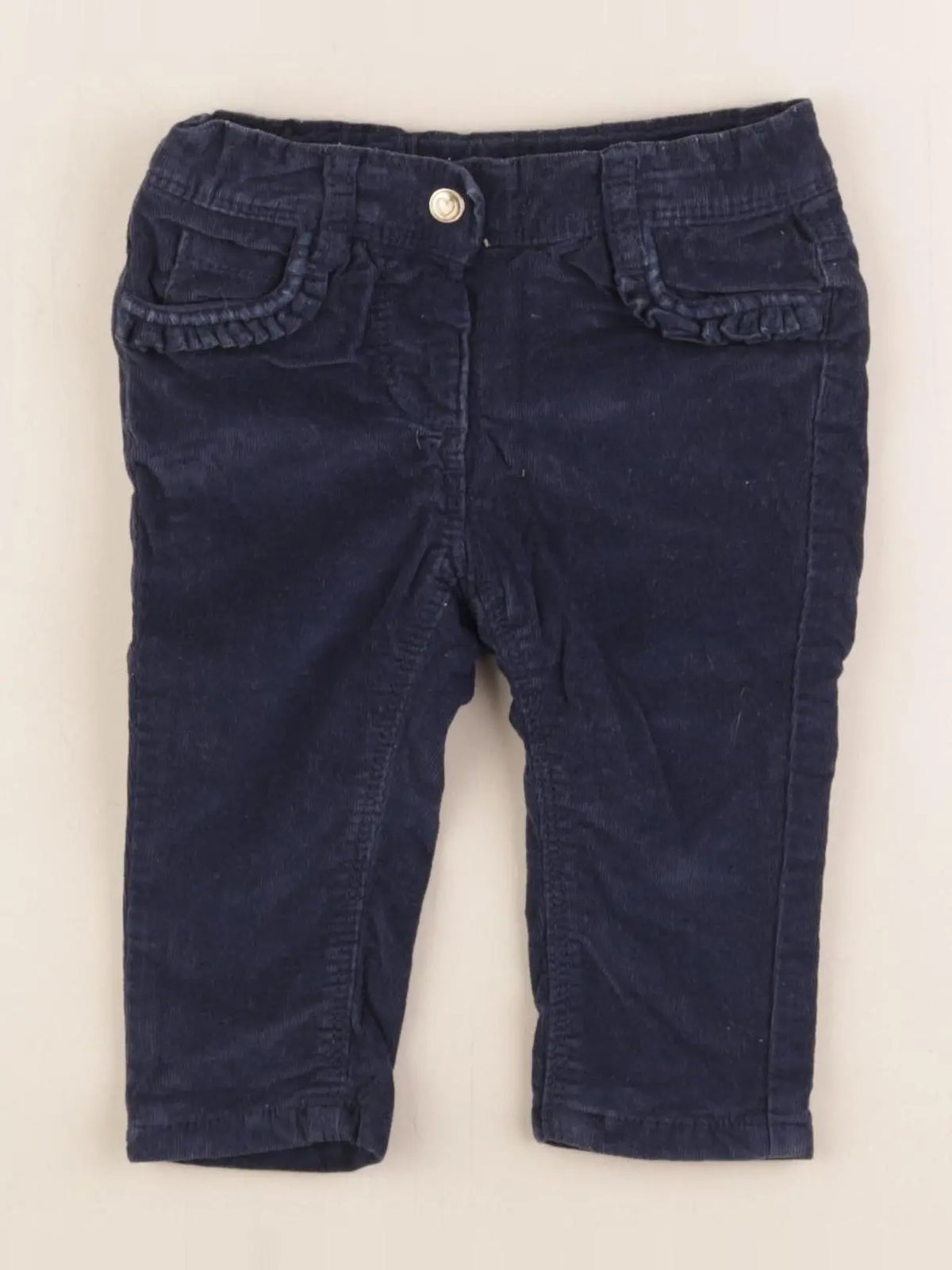 Tape à l'oeil - pantalon bleu - 6 mois