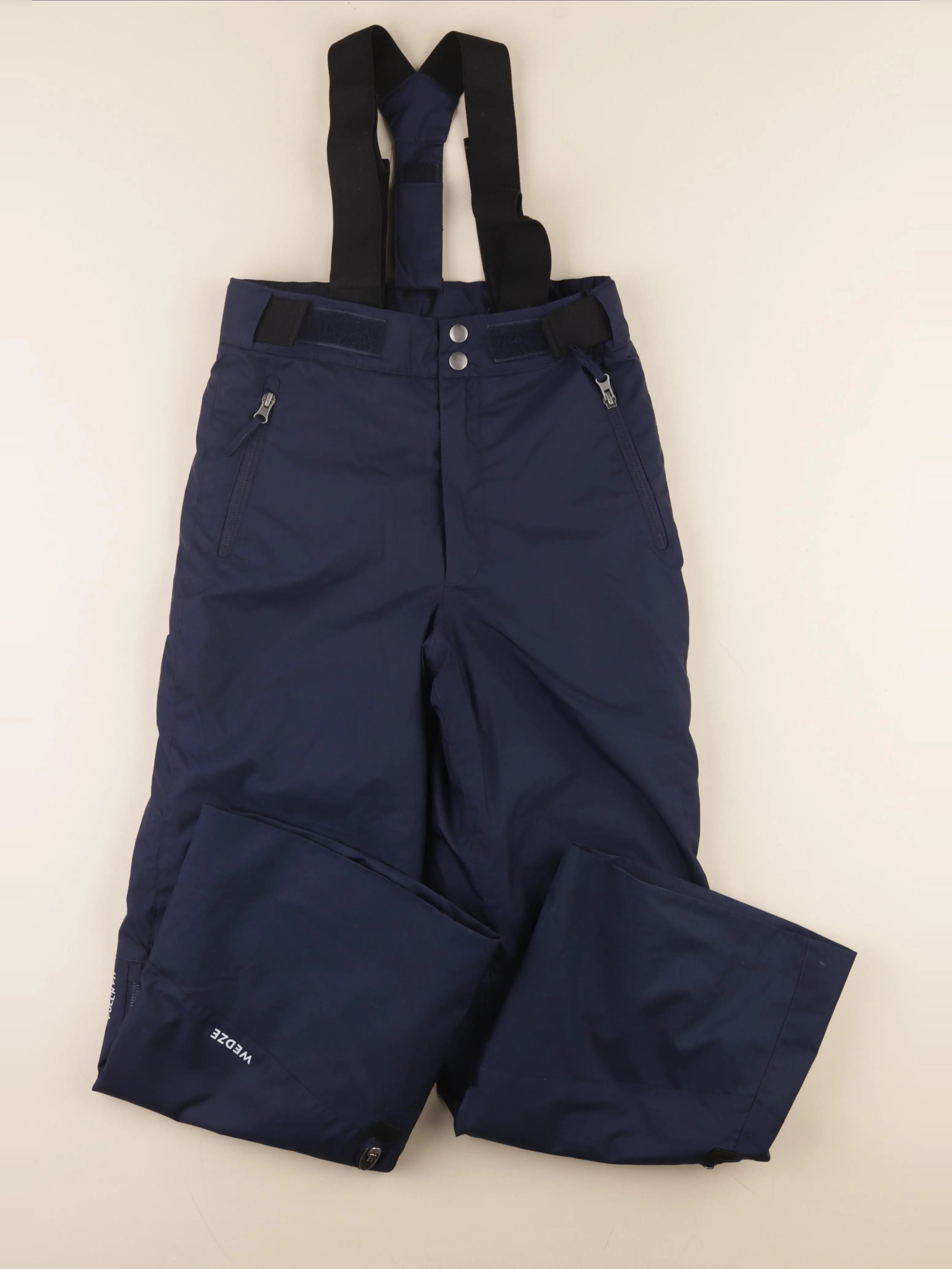 Decathlon ski - pantalon de ski bleu - 10/12 ans