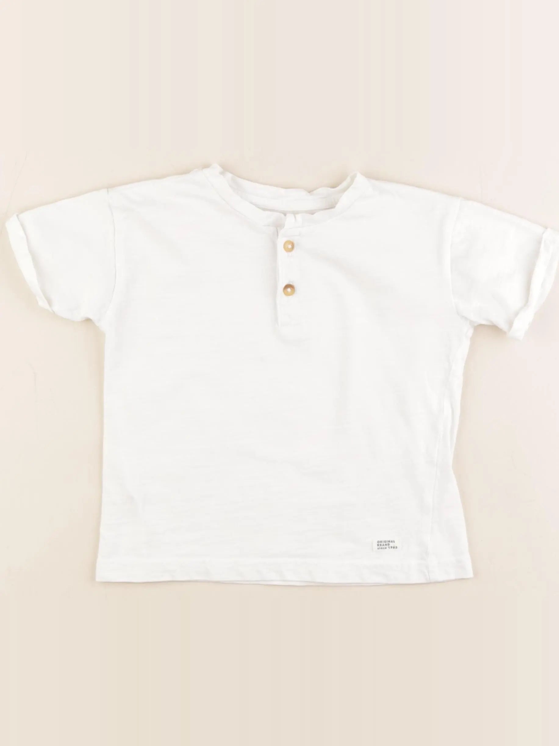 Vertbaudet - tee-shirt blanc - 3 ans