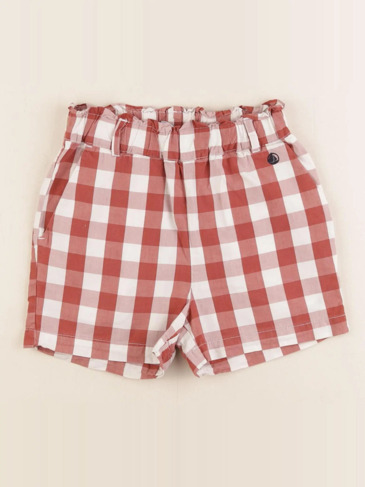 Petit Bateau - short marron - 6 ans