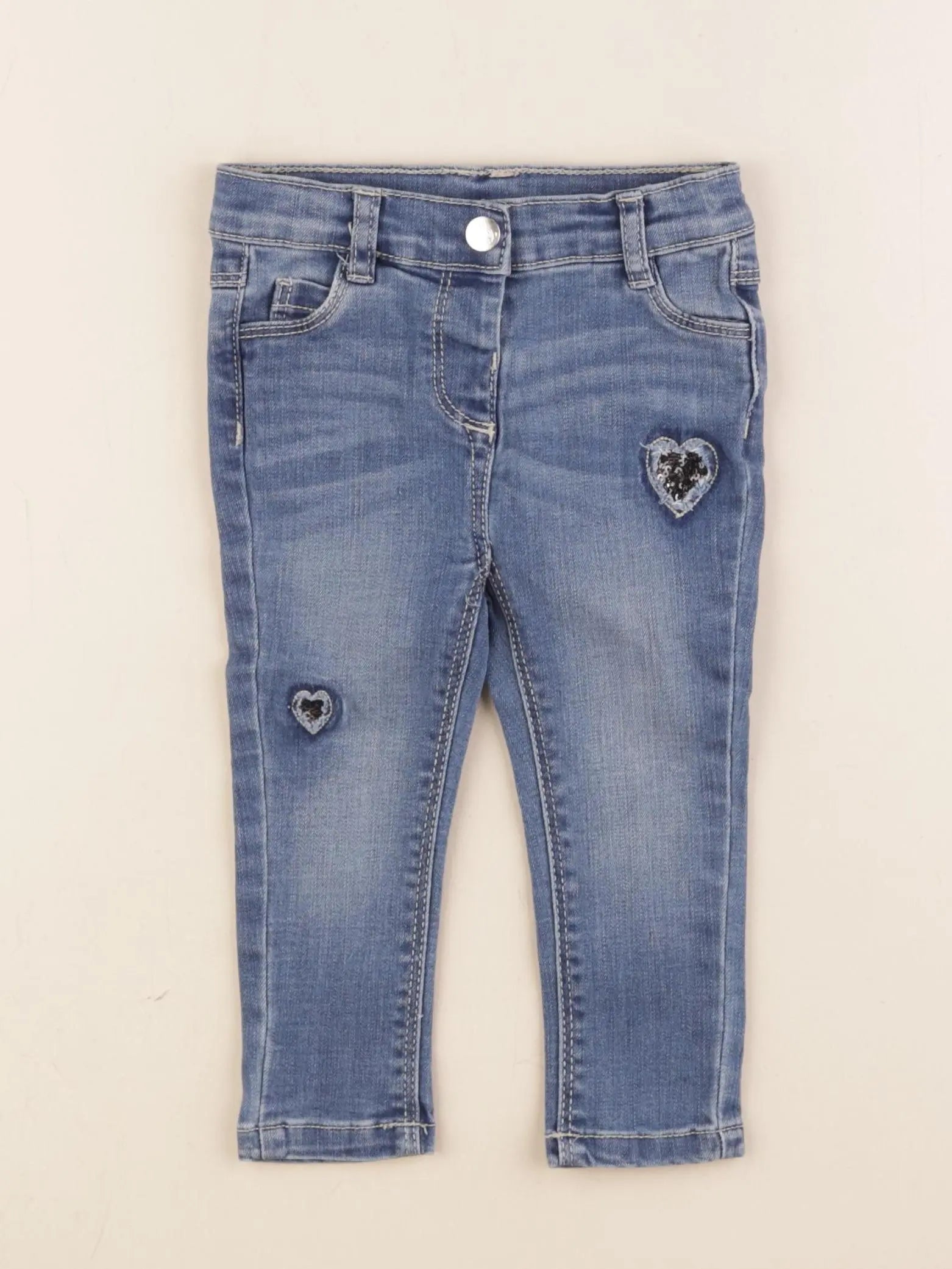 Tape à l'oeil - jean bleu - 9 mois