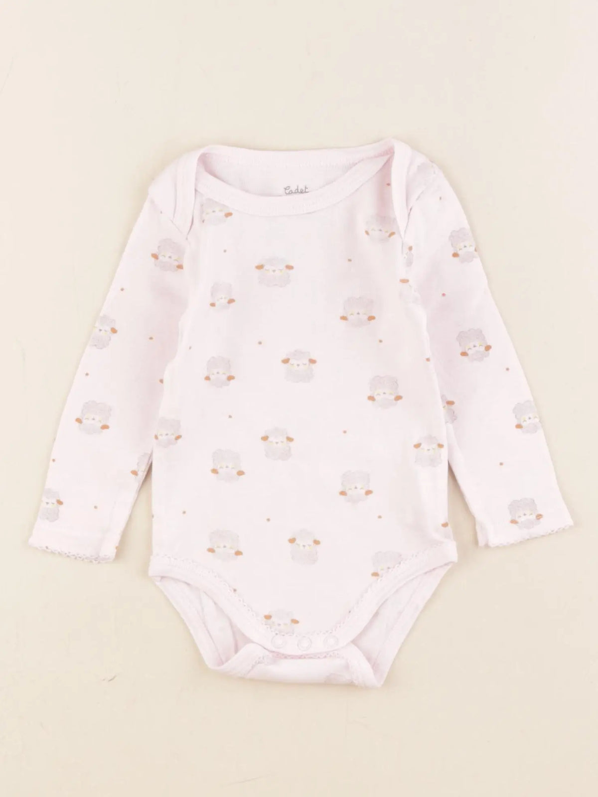 Cadet Rousselle - body rose - 6 mois