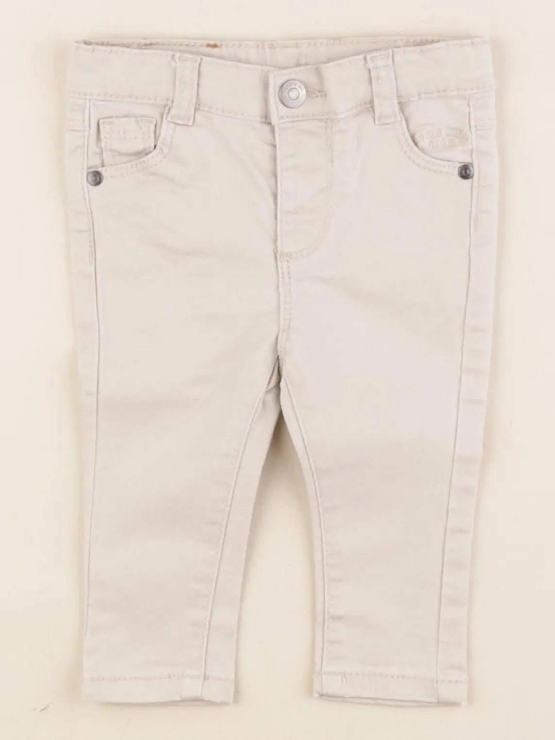 Tape à l'oeil - pantalon beige - 6 mois