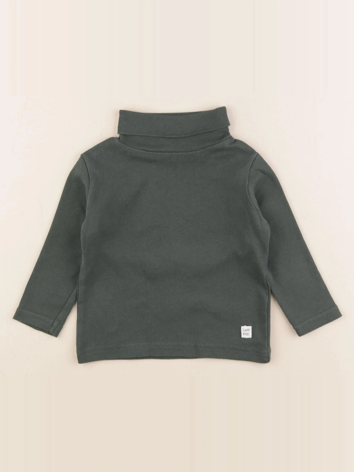 Vertbaudet - sous-pull vert - 2 ans