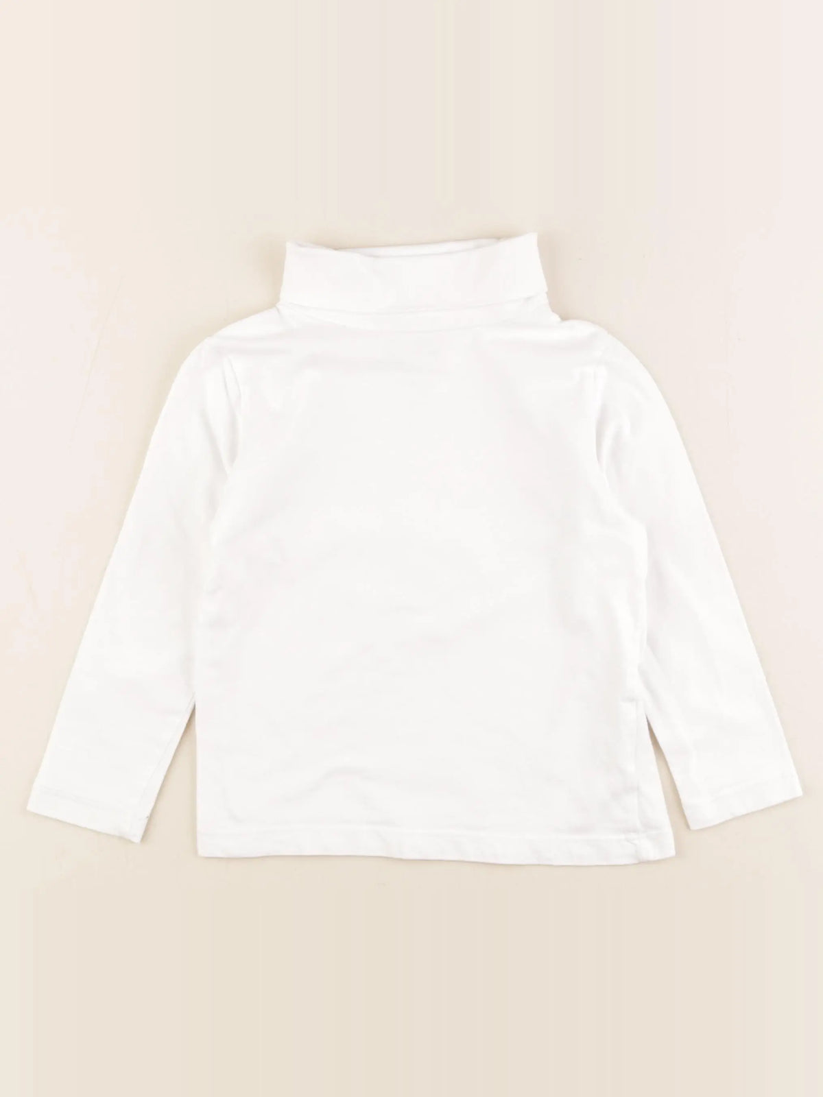 Monoprix - sous-pull blanc - 3 ans