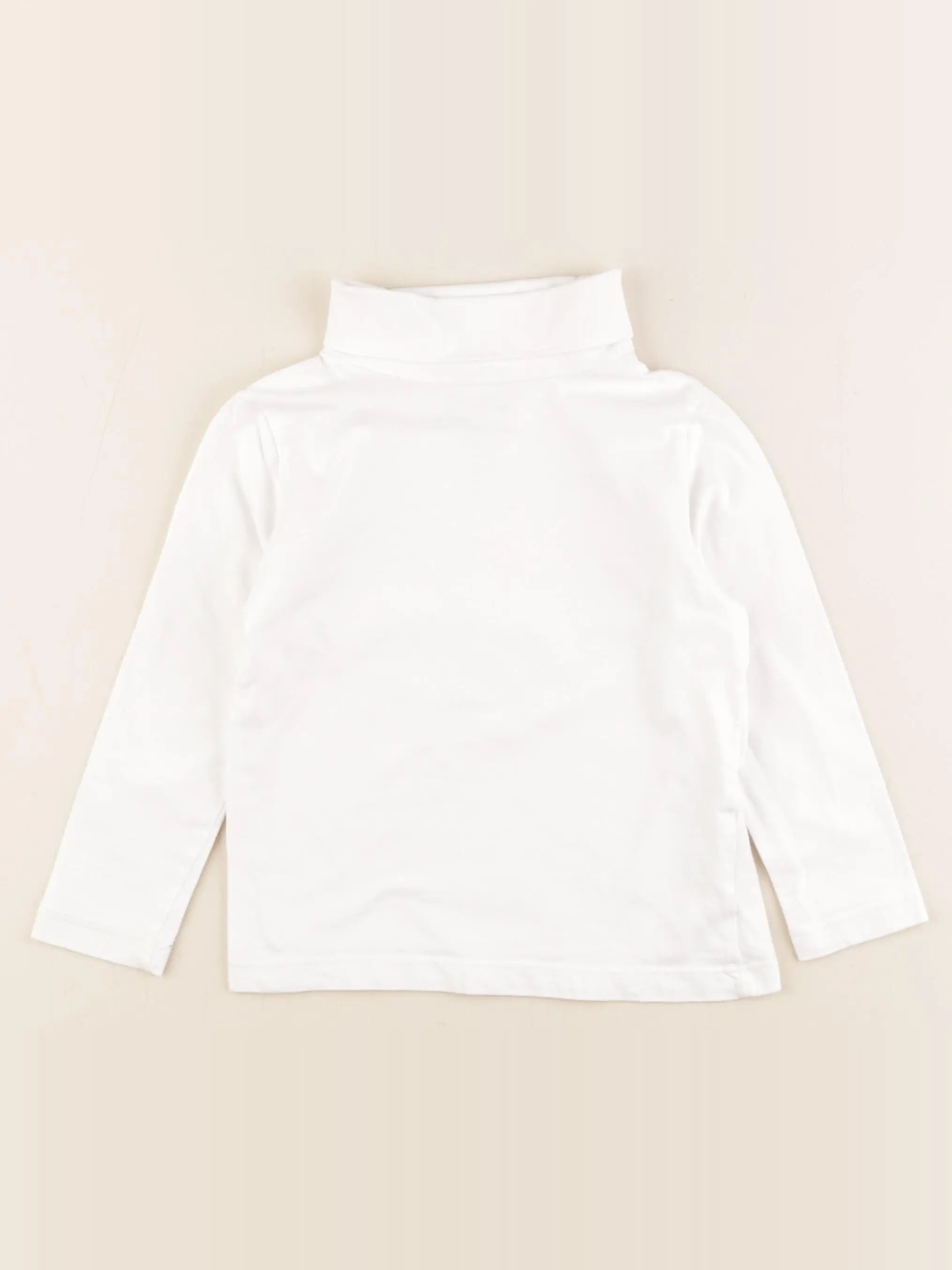 Monoprix - sous-pull blanc - 3 ans