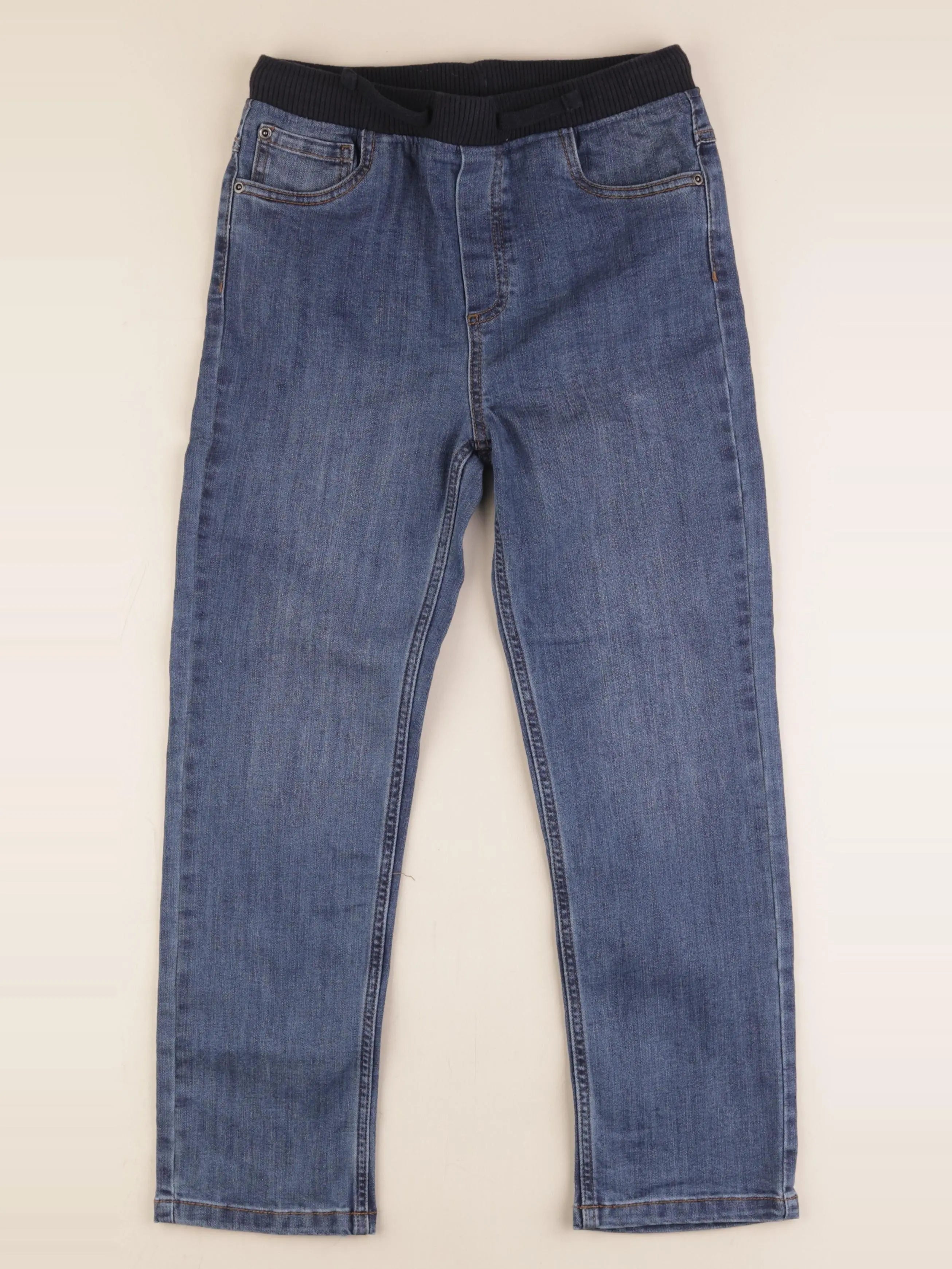 Vertbaudet - pantalon bleu - 10 ans