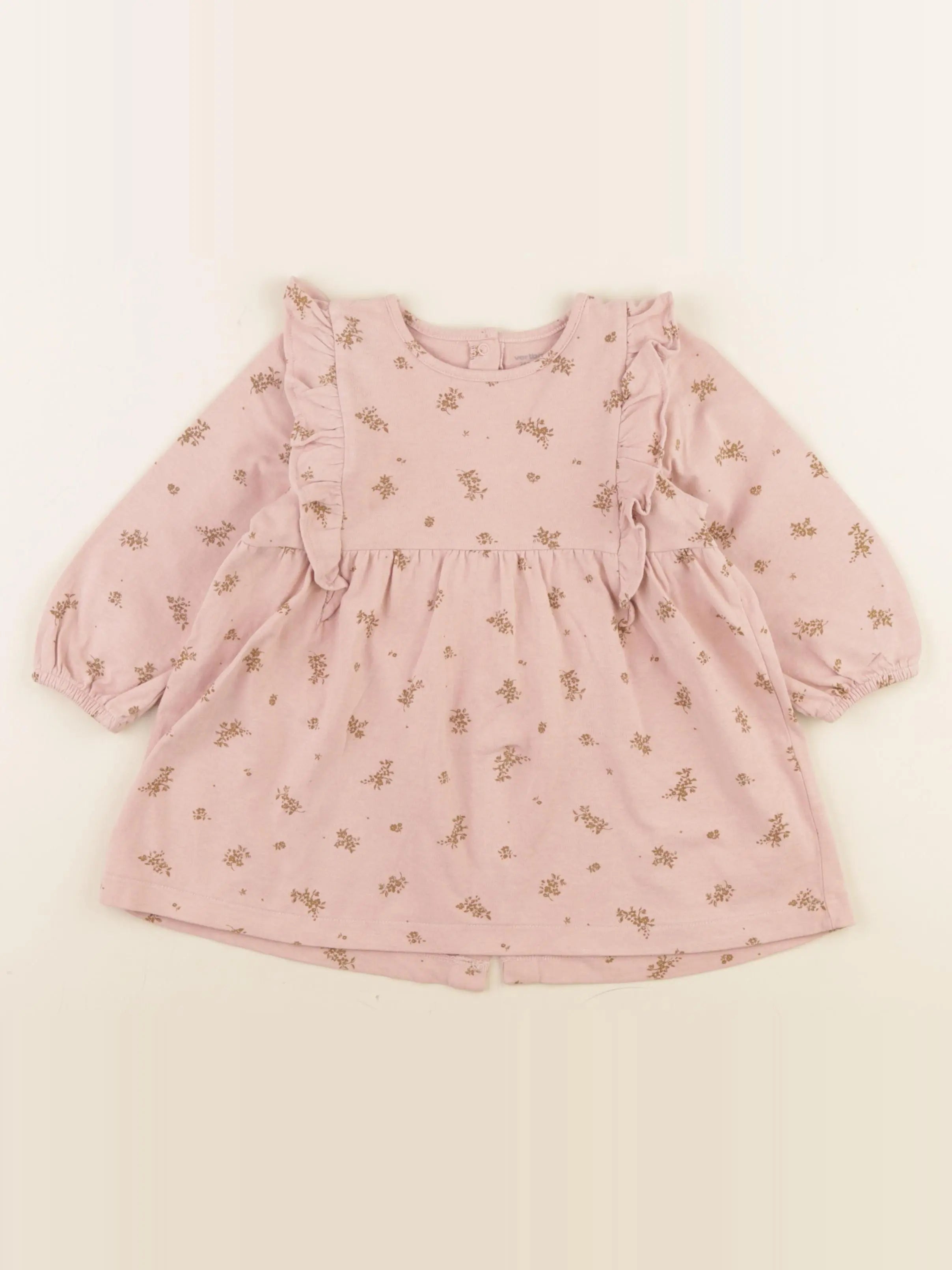 Vertbaudet - robe rose - 24 mois