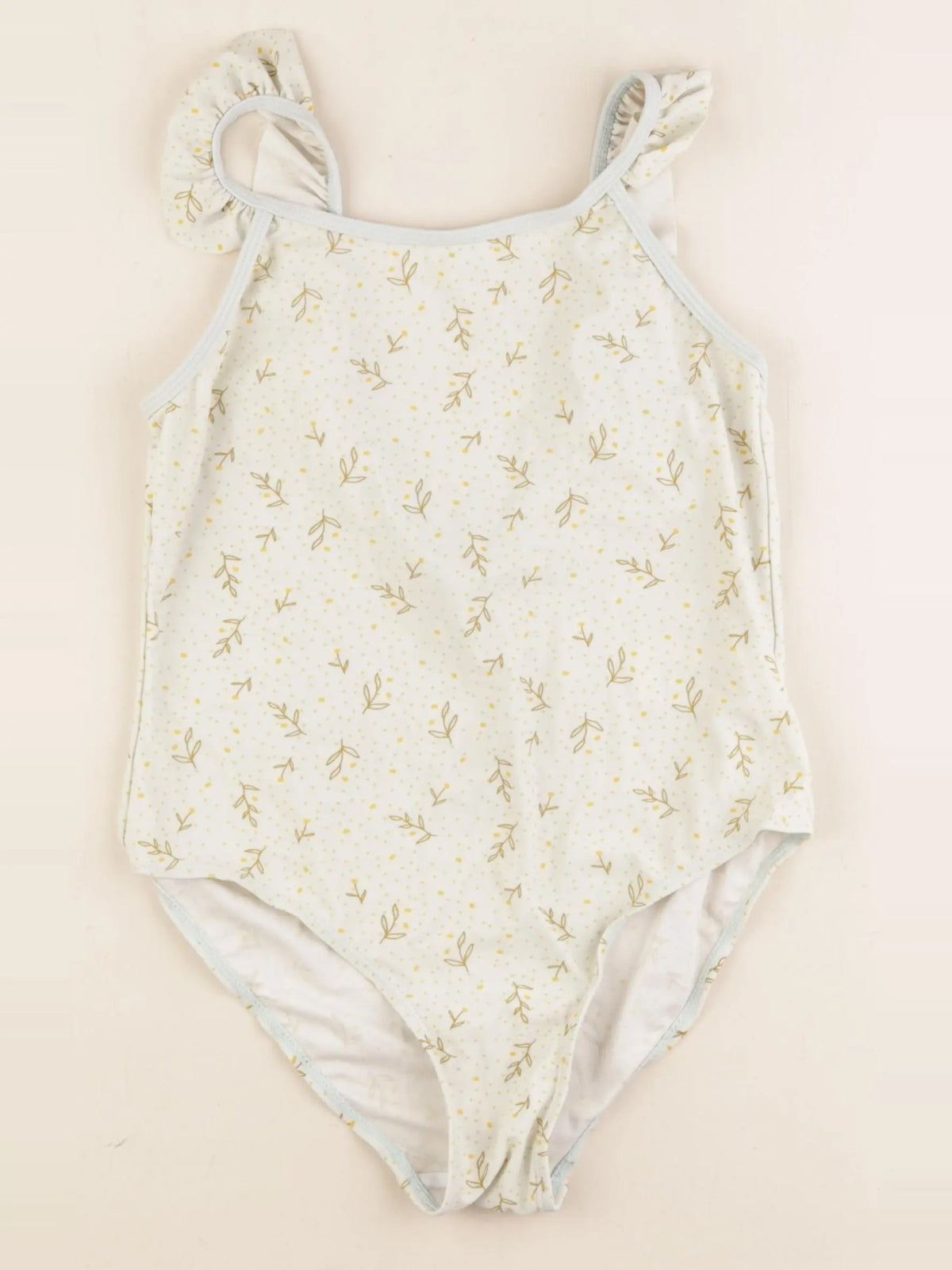 Vertbaudet - maillot de bain vert - 12 ans