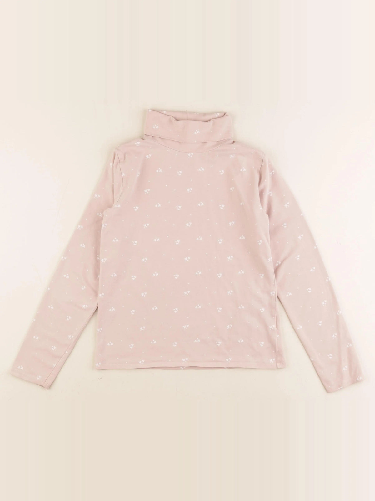 Vertbaudet - sous-pull rose - 10 ans