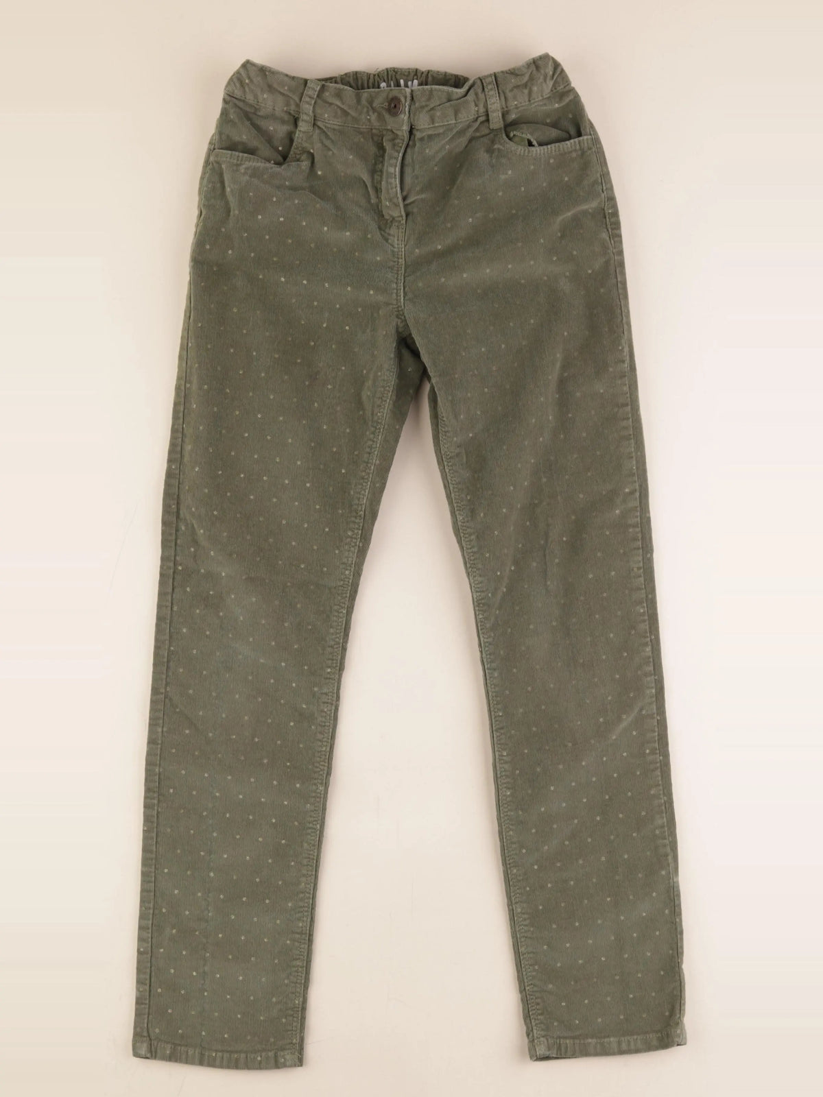 Vertbaudet - pantalon vert - 12 ans