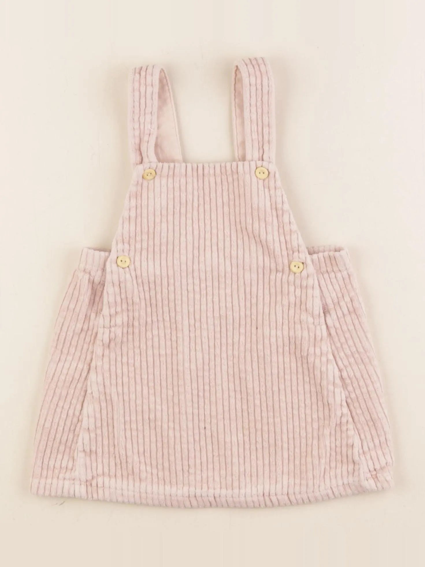 H&M - robe rose - 6/9 mois