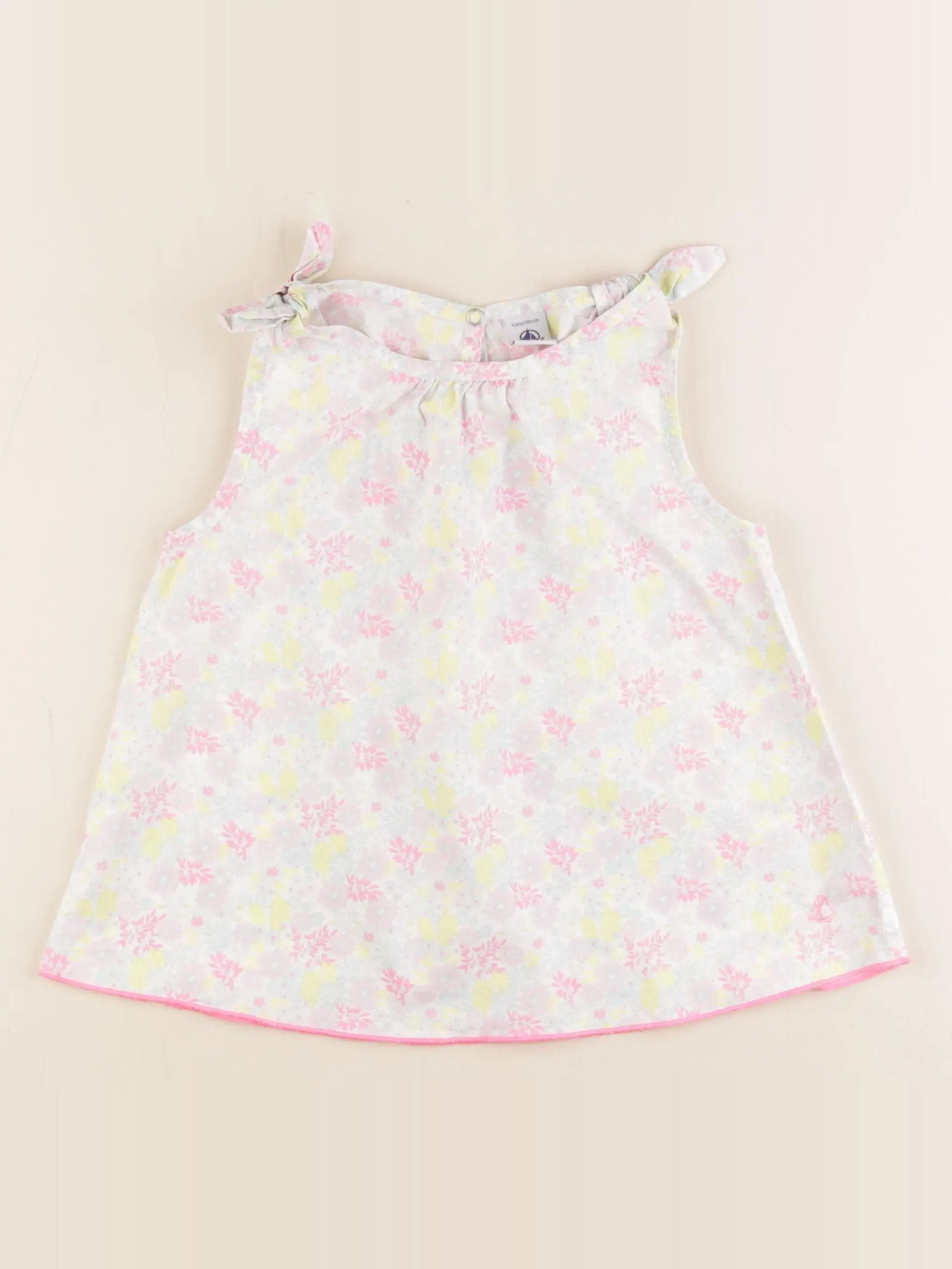 Petit Bateau - blouse multicolore - 4 ans