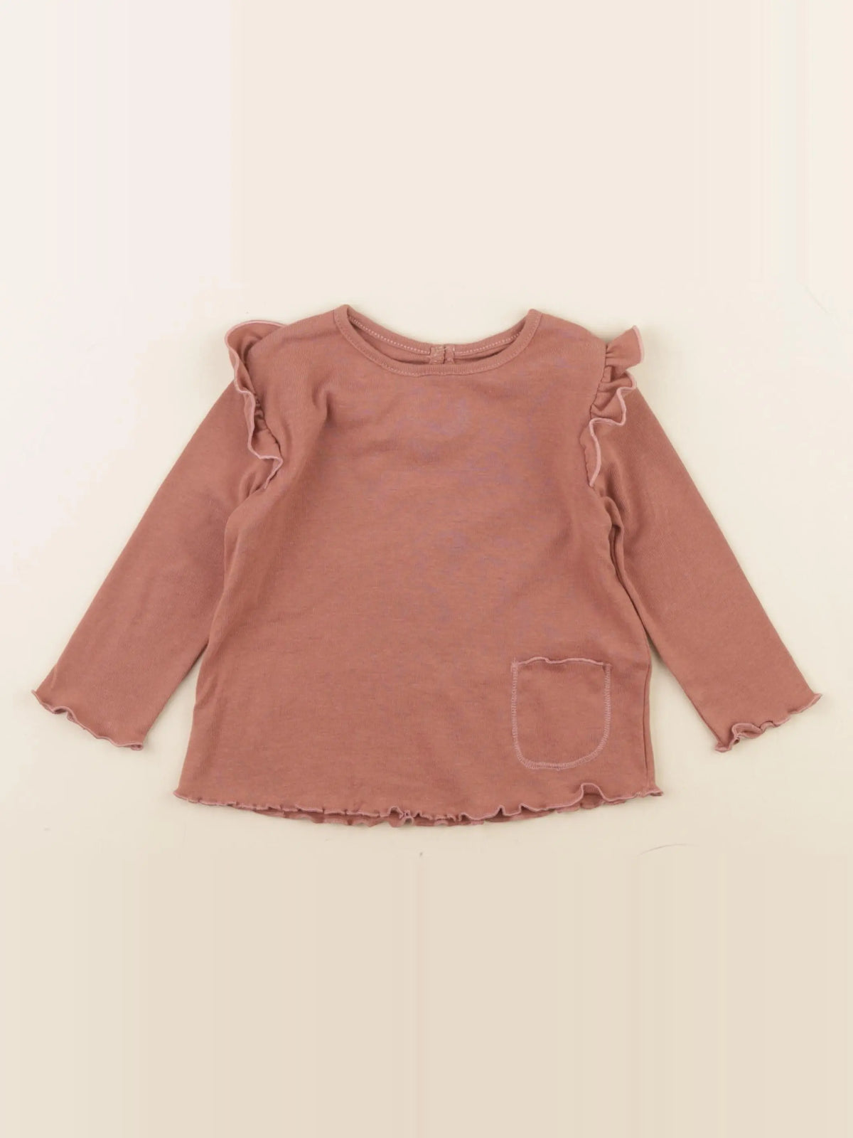 La Redoute - tee-shirt marron - 12 mois