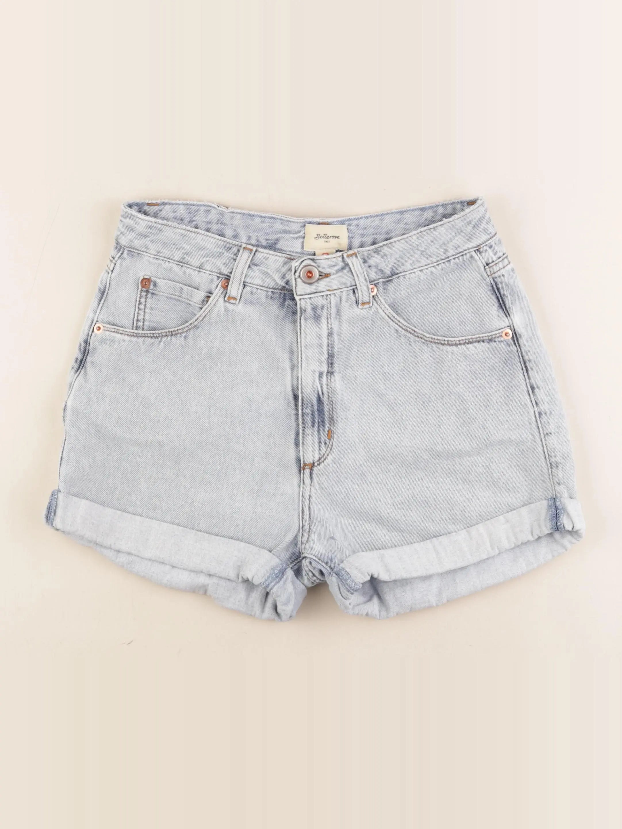 Bellerose - short bleu - 16 ans