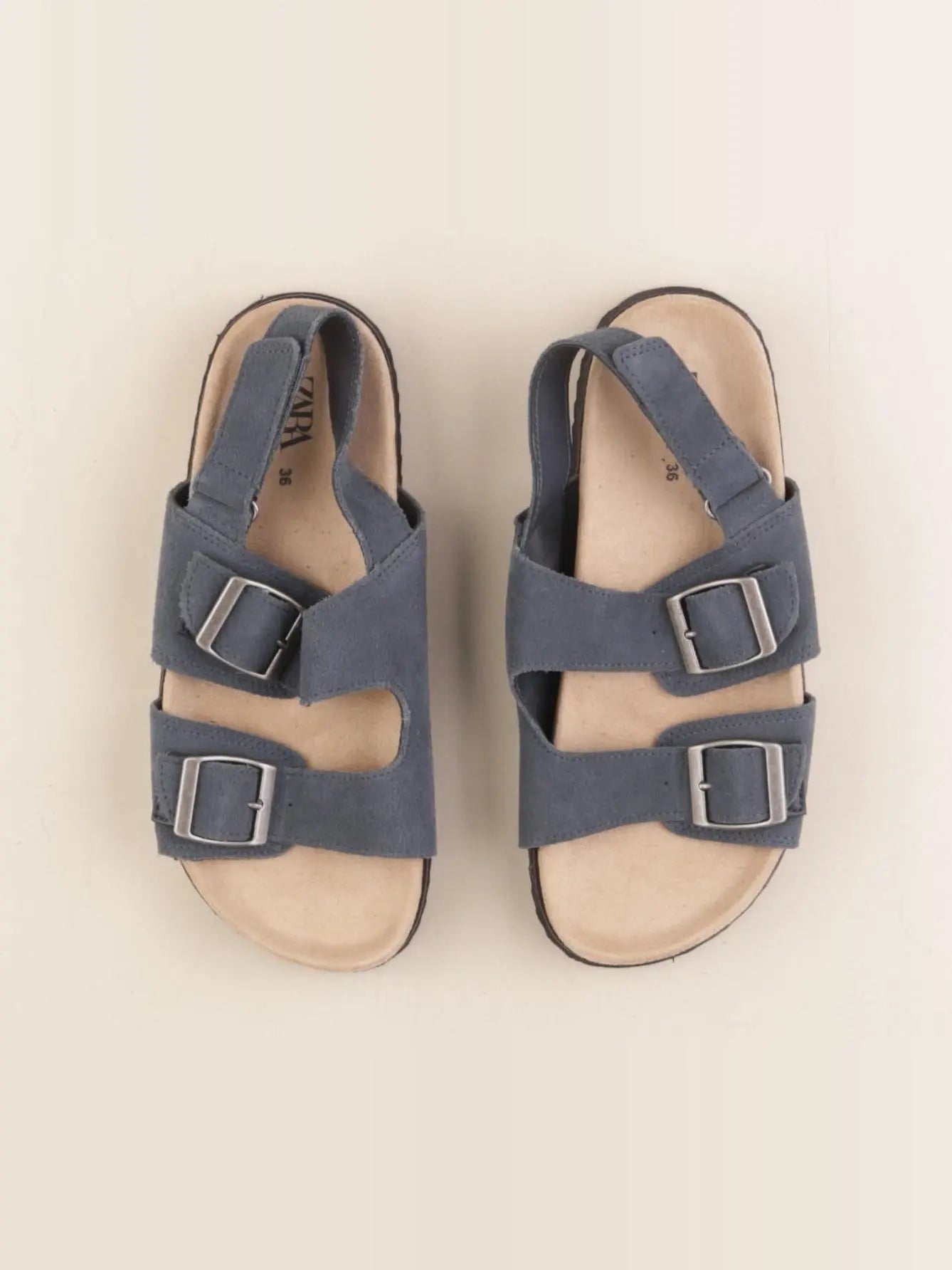 Zara - sandales bleu - pointure 36