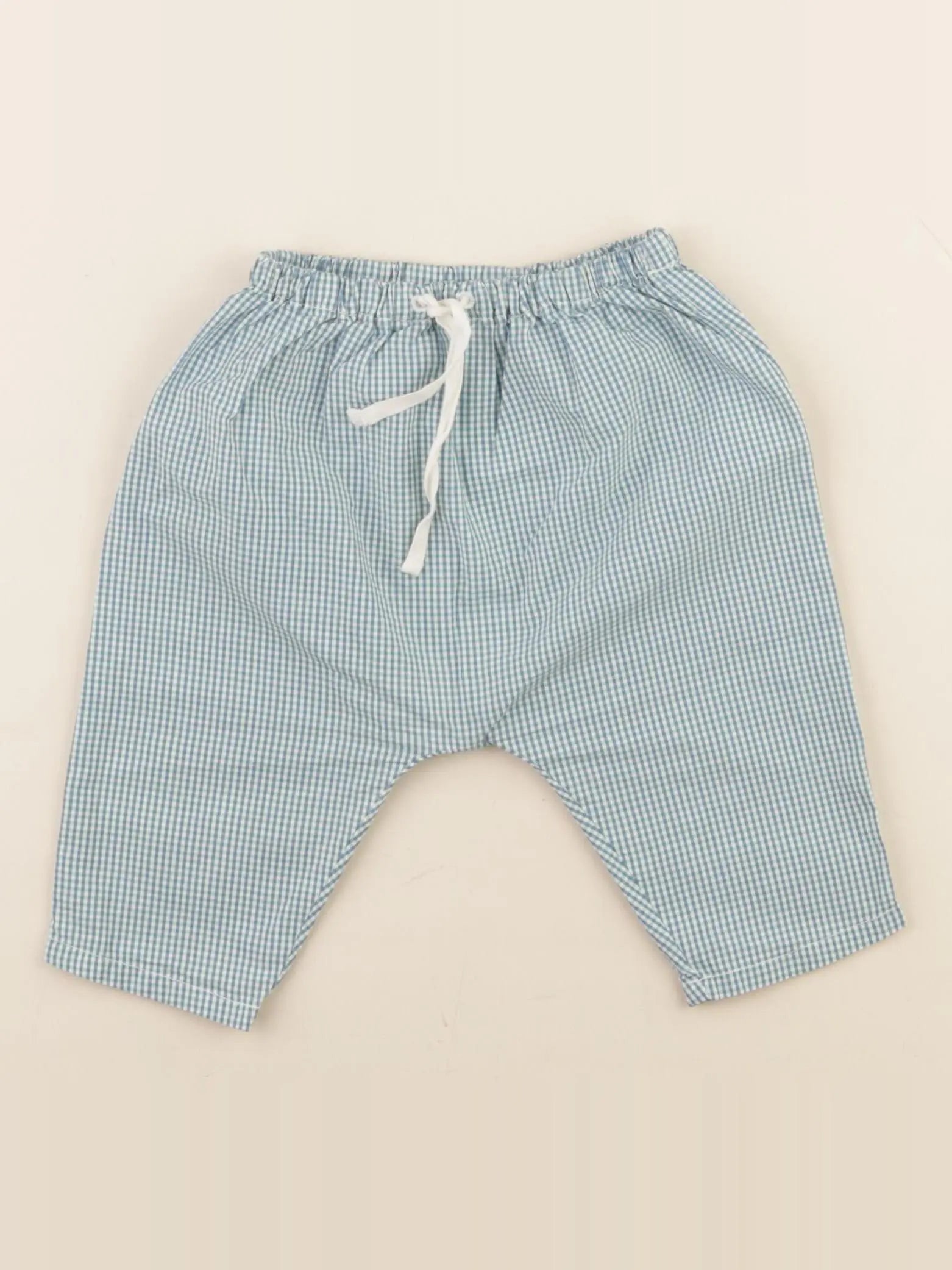 Cyrillus - sarouel bleu, vert - 6 mois