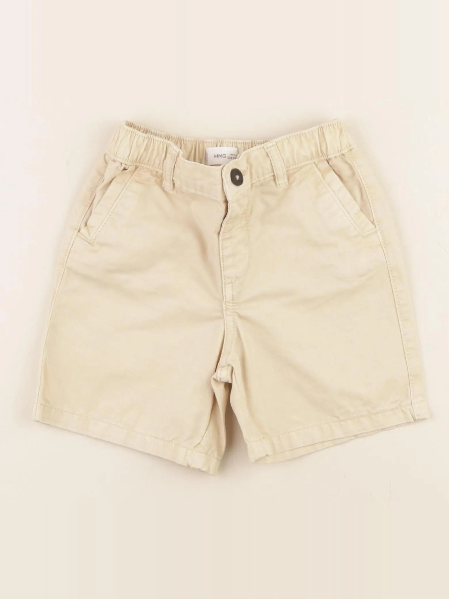 Mango - short beige - 3/4 ans