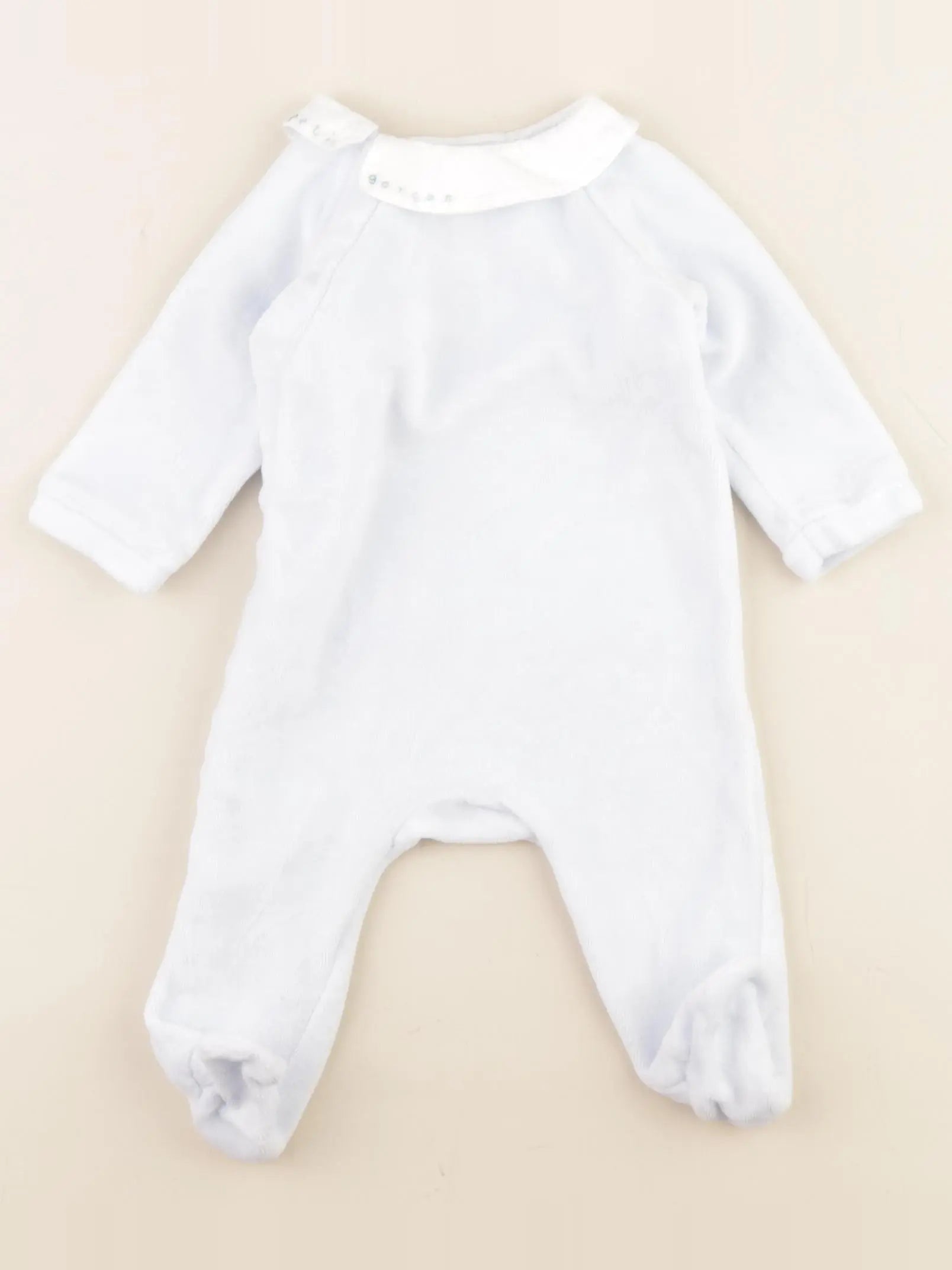 Jacadi - pyjama velours bleu - 3 mois