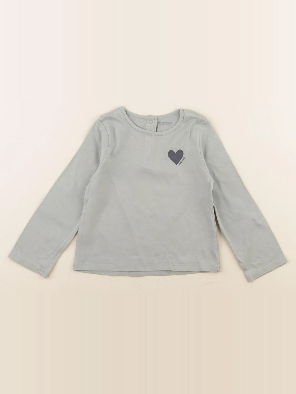 Vertbaudet - tee-shirt vert - 36 mois