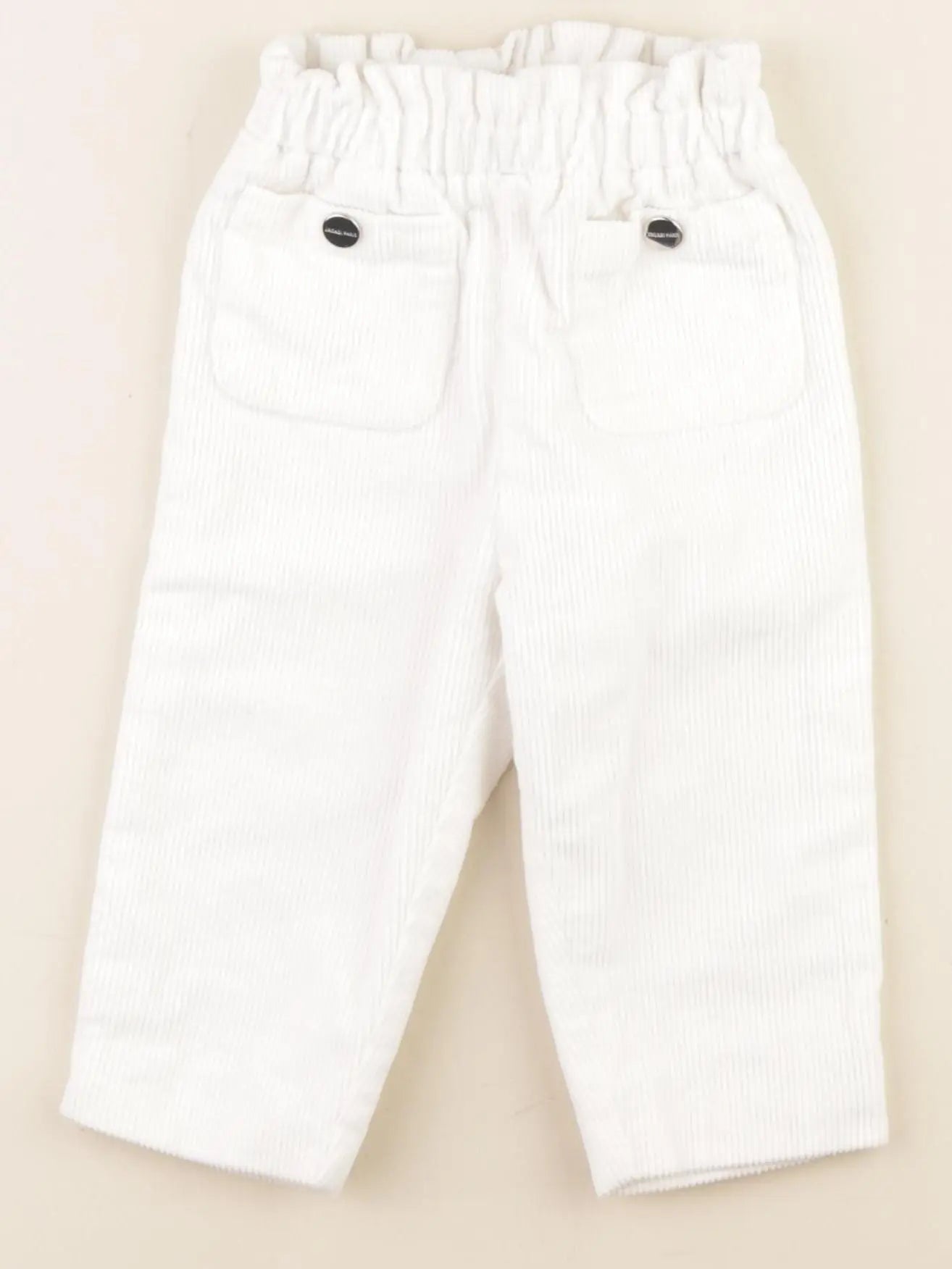 Jacadi - pantalon blanc - 12 mois