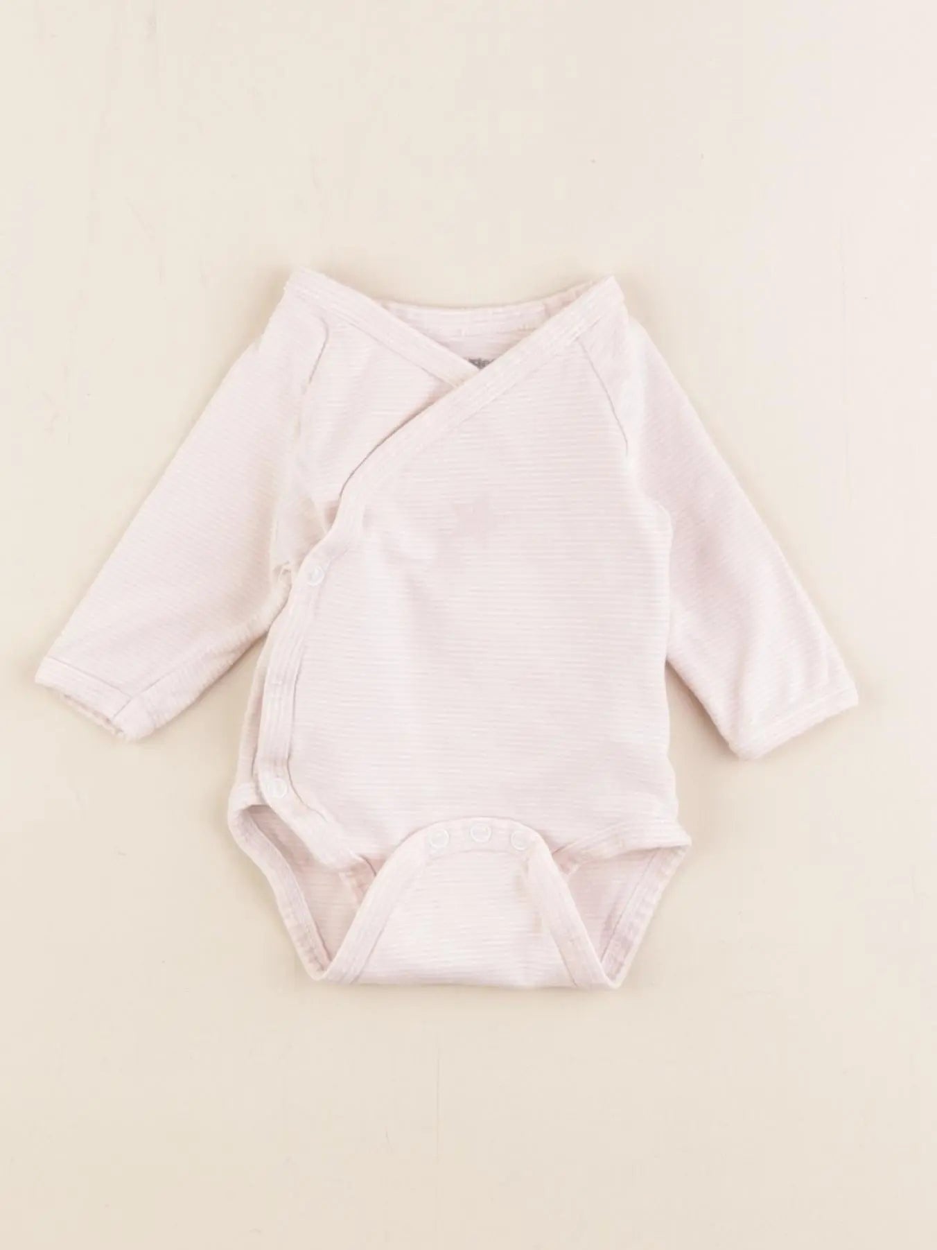 Vertbaudet - body rose - 1 mois