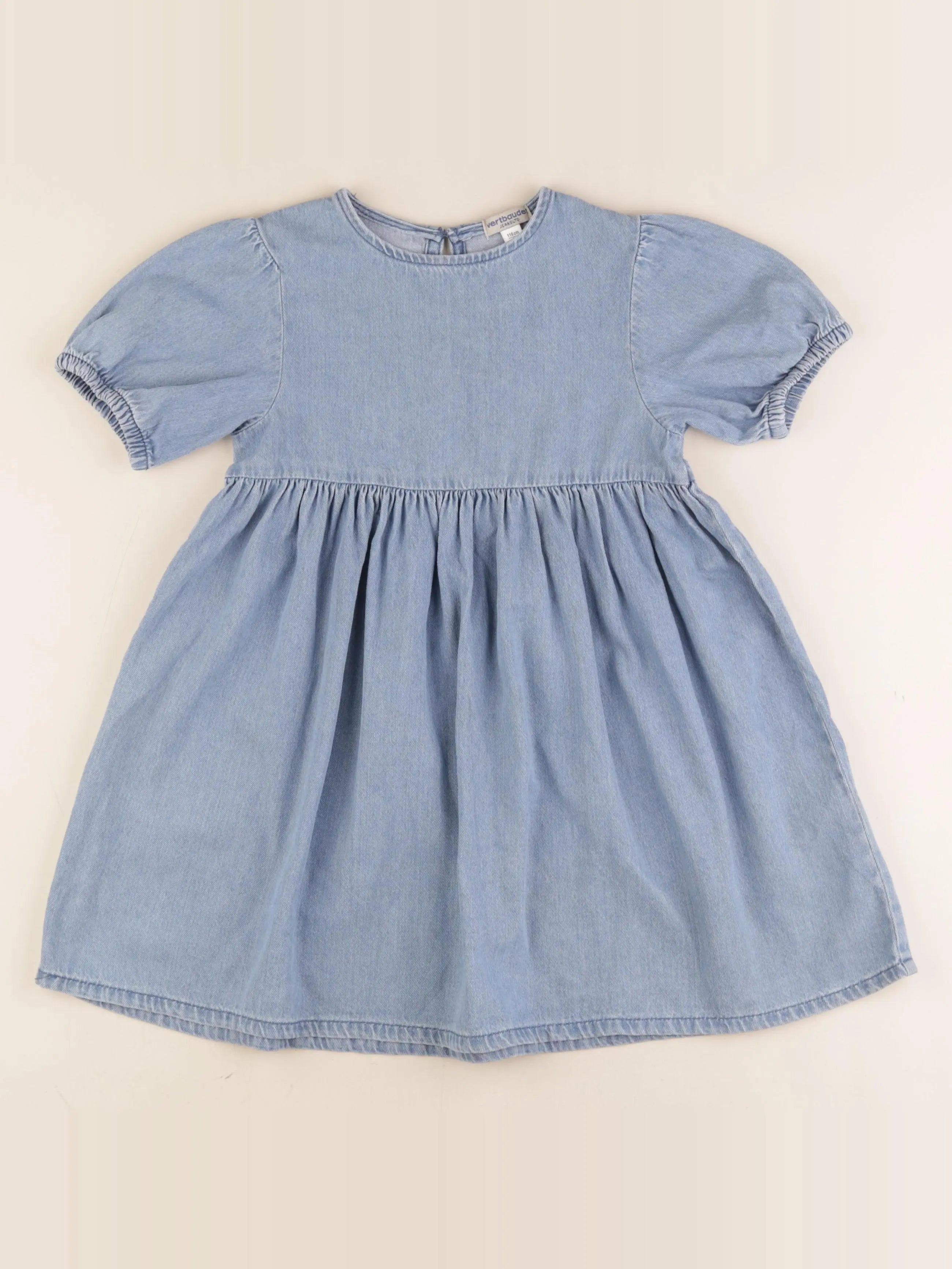 Vertbaudet - robe bleu - 6 ans