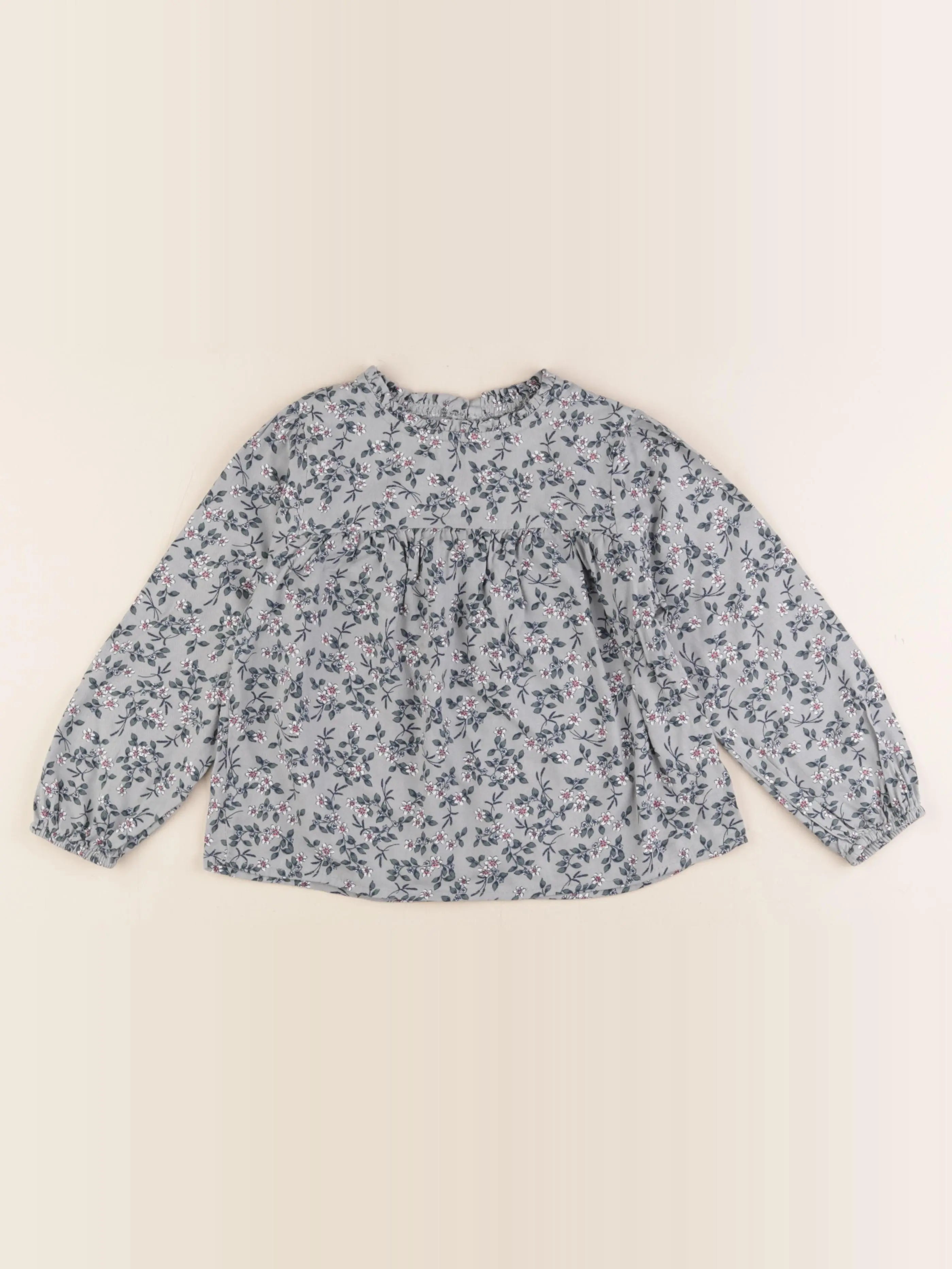 Vertbaudet - blouse vert - 6 ans
