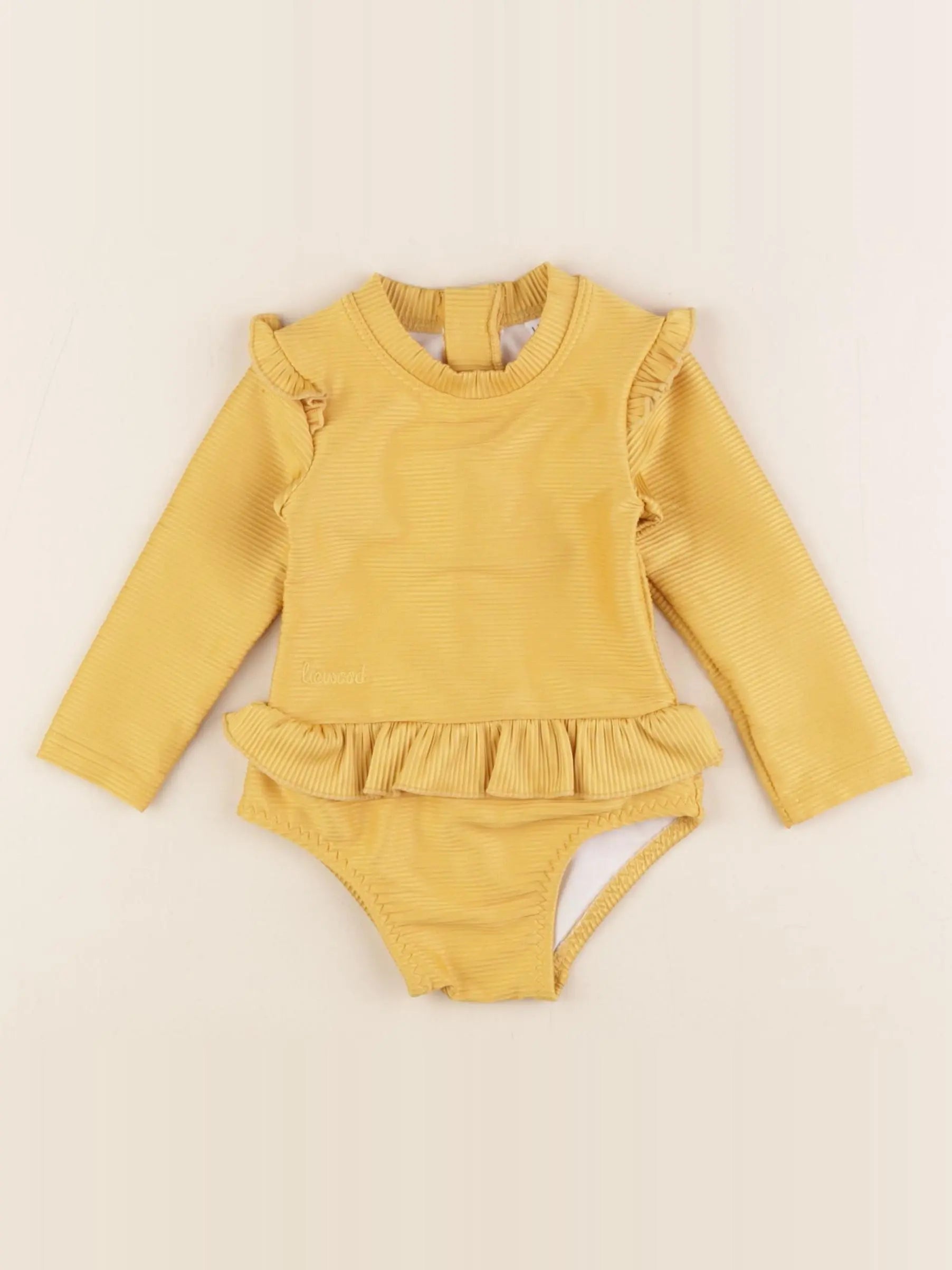 Liewood - maillot de bain jaune - 6/12 mois