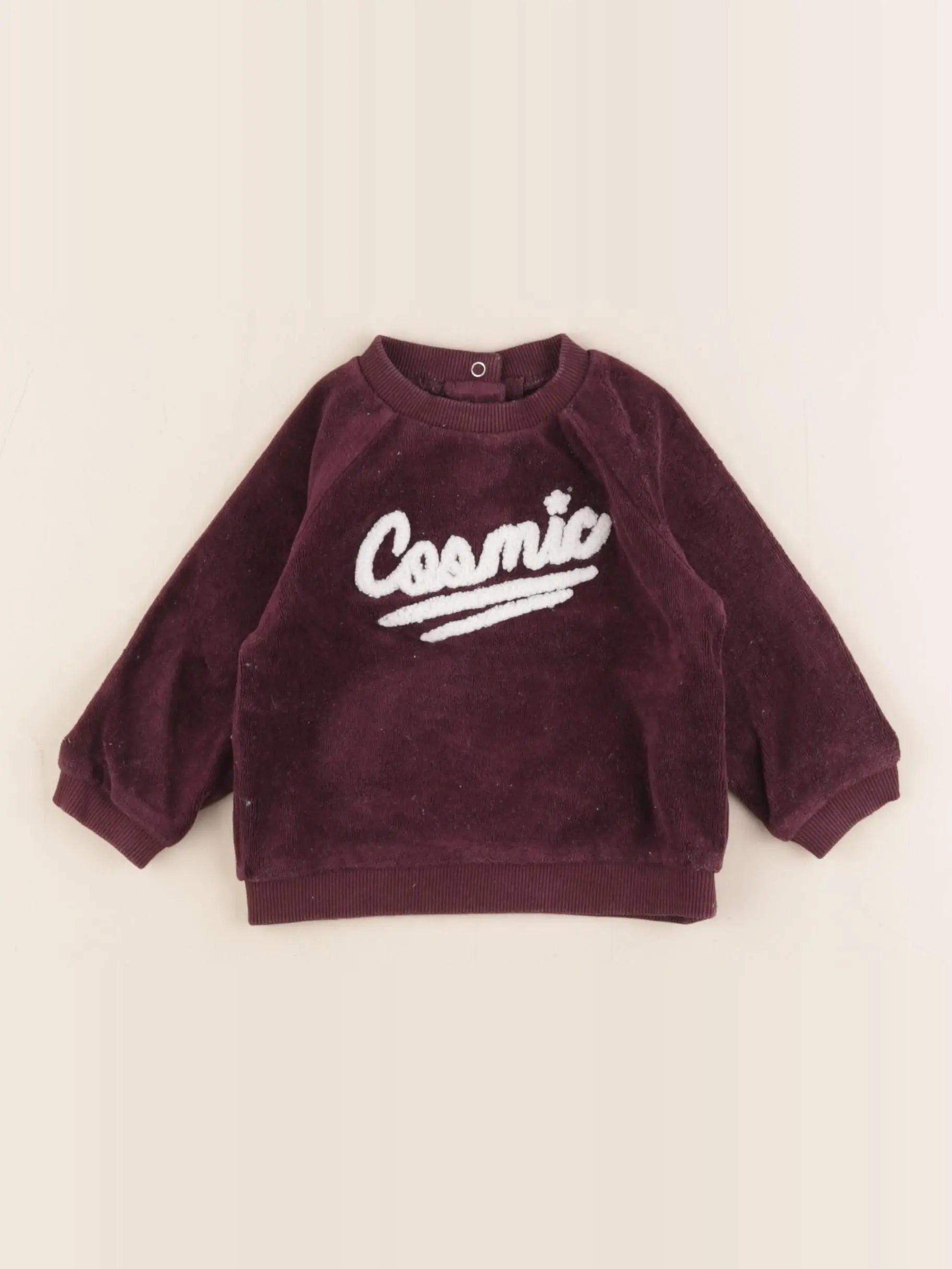 Boutchou - pull violet - 9 mois