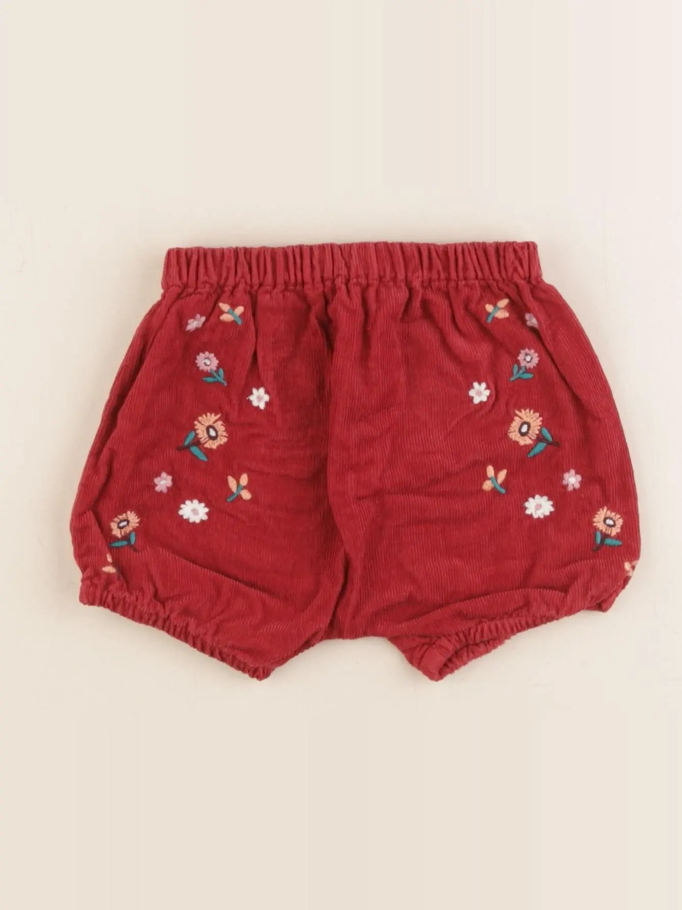 Boutchou - bloomer rouge - 3 mois