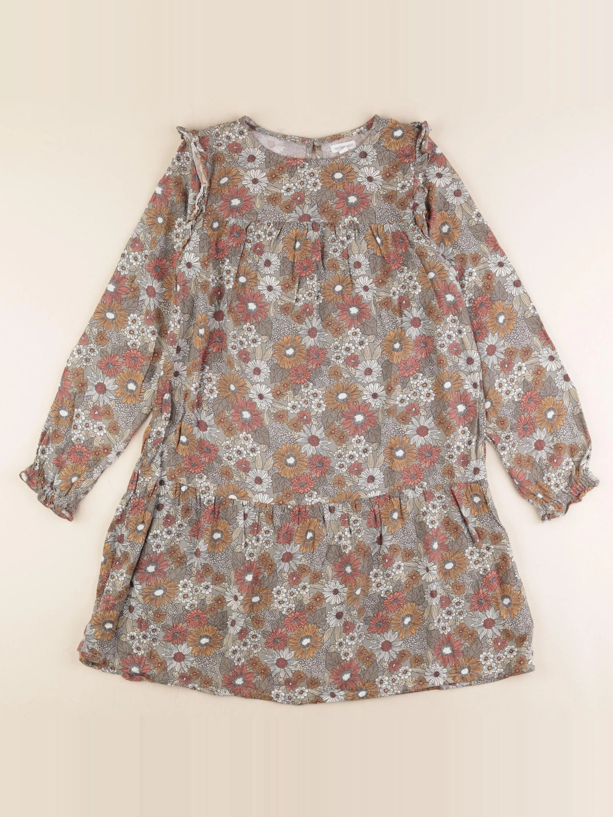 Vertbaudet - robe multicolore - 12 ans