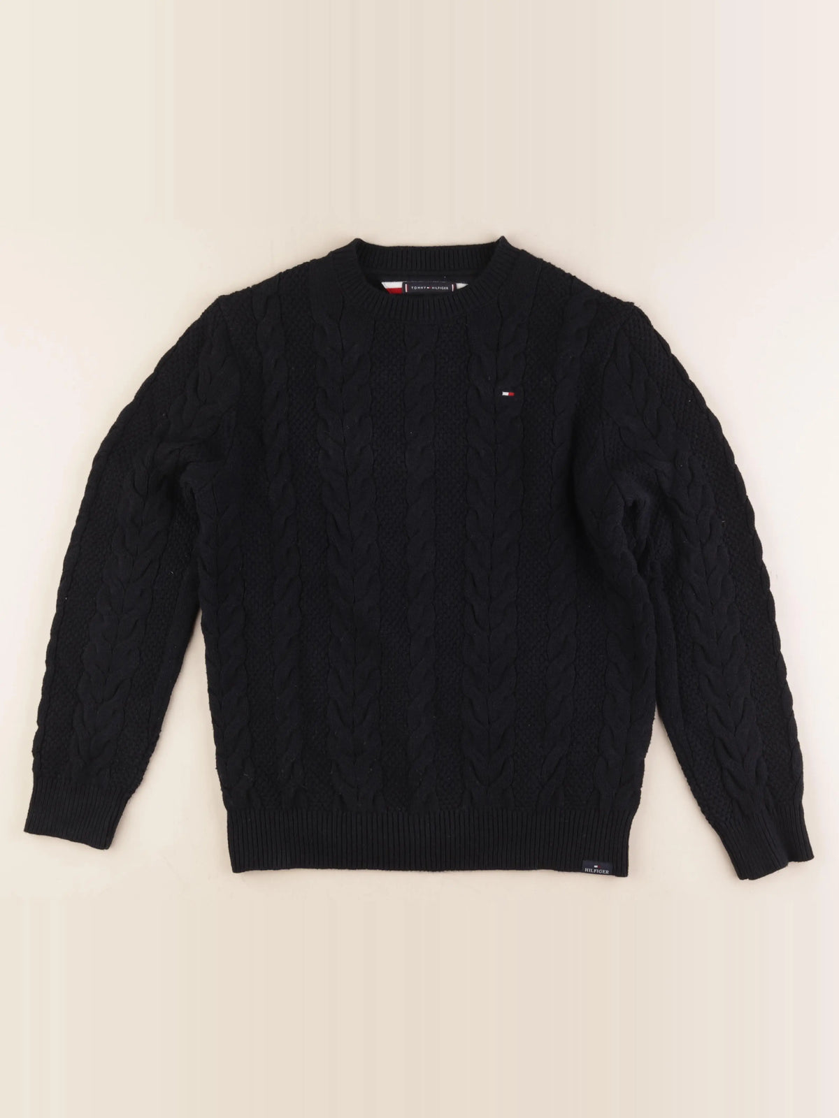 Tommy Hilfiger - pull bleu - 14 ans