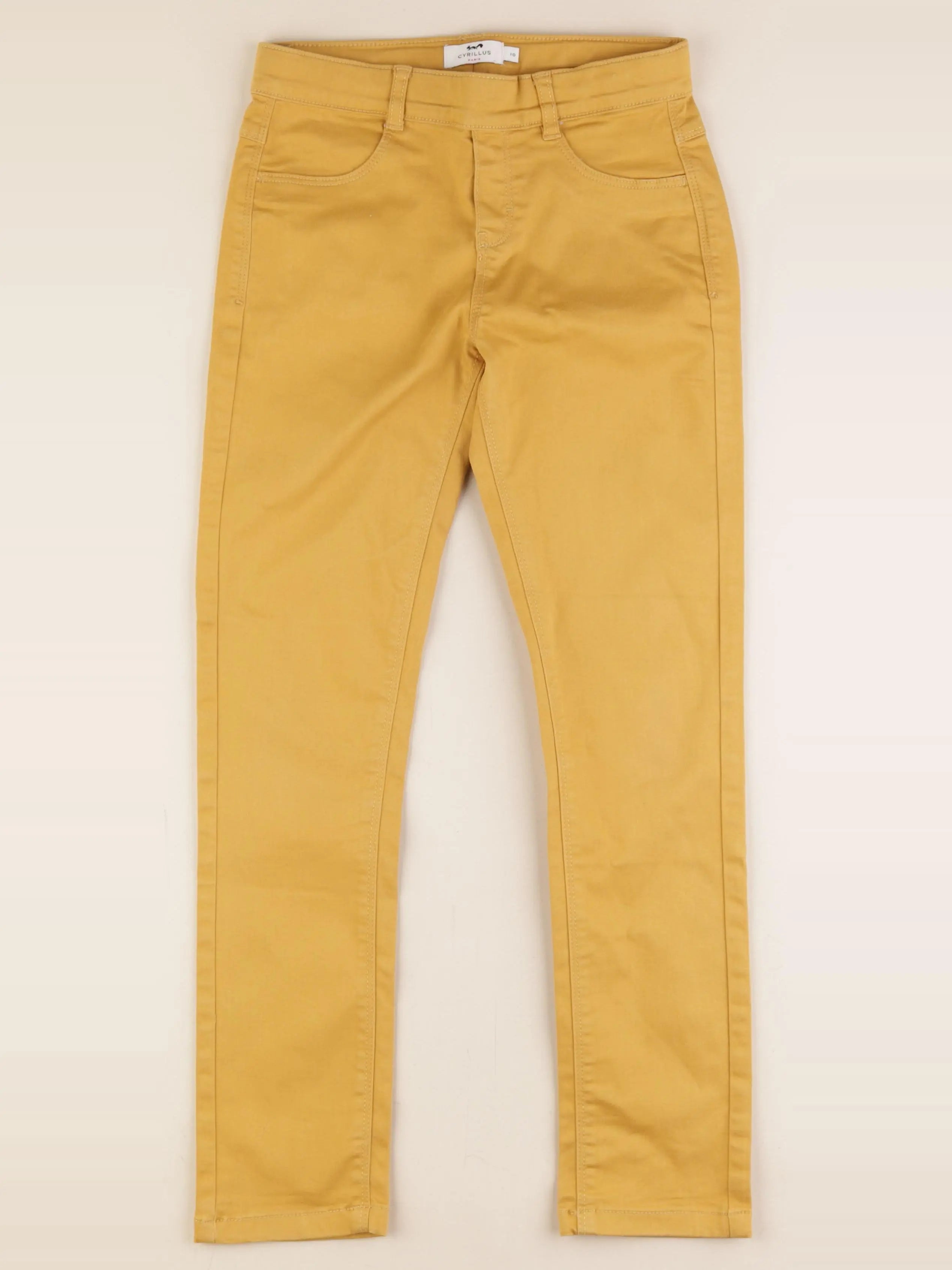 Cyrillus - jean jaune - 10 ans